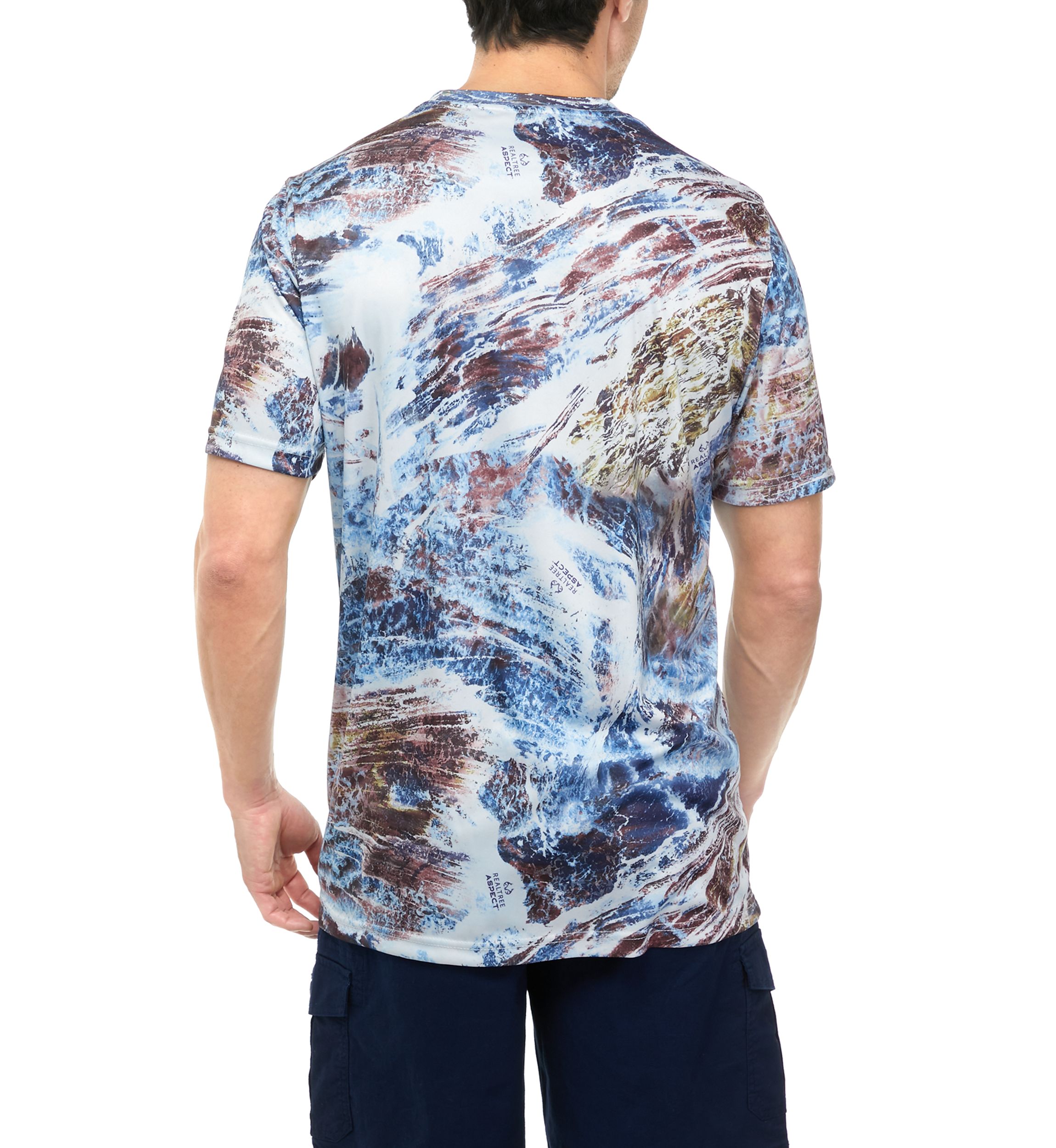 X RealTree Short Sleeve Performance Aspect T-Shirt 