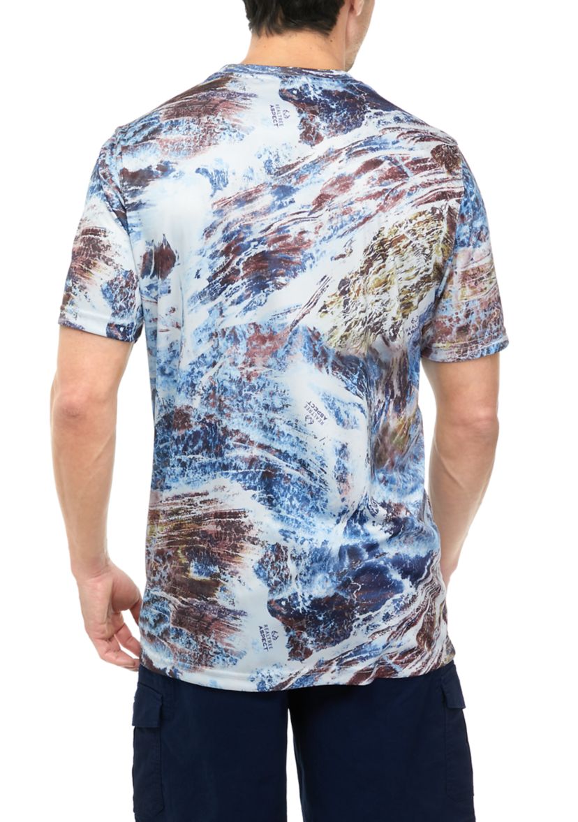 X RealTree Short Sleeve Performance Aspect T-Shirt 
