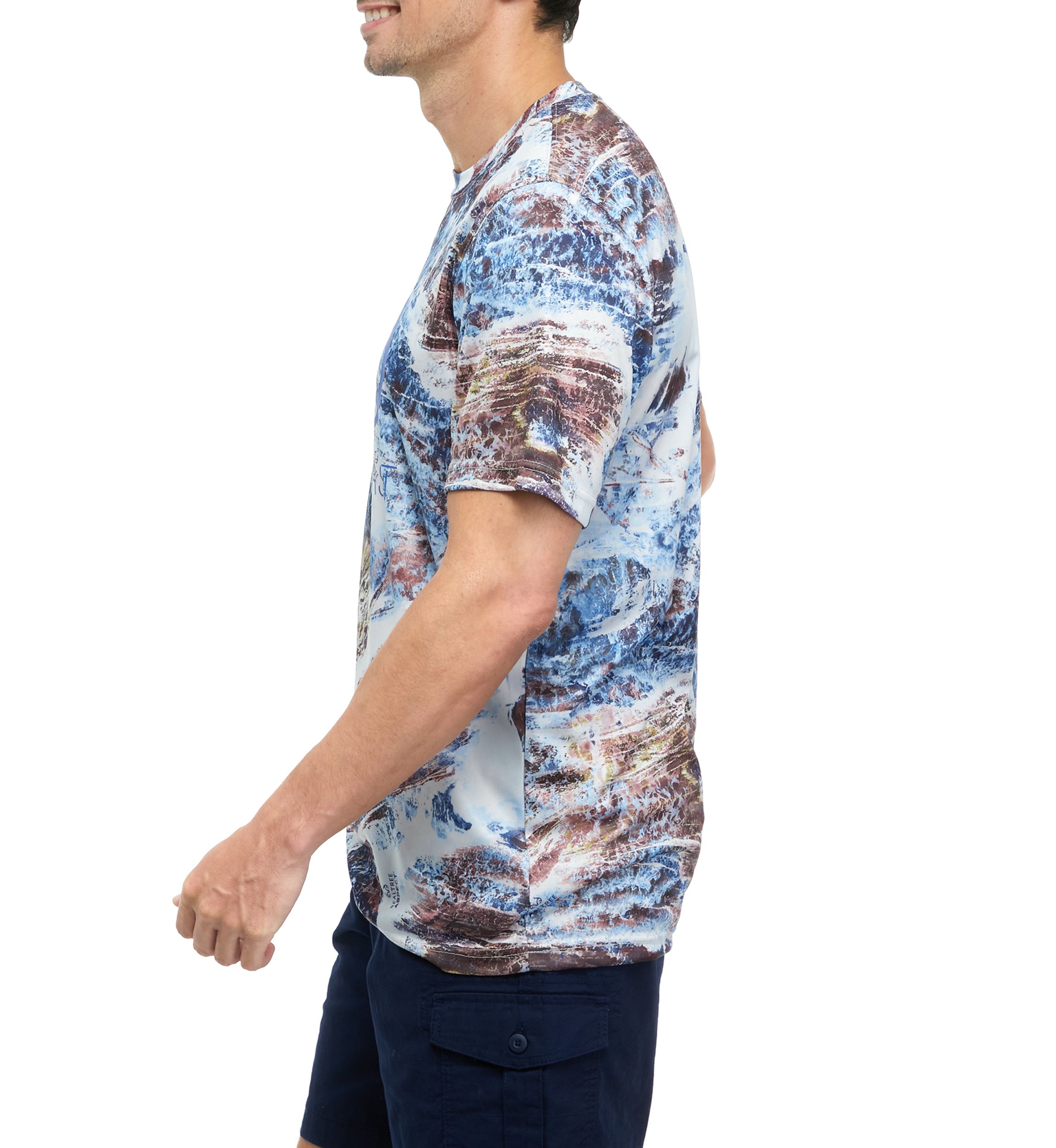 X RealTree Short Sleeve Performance Aspect T-Shirt 