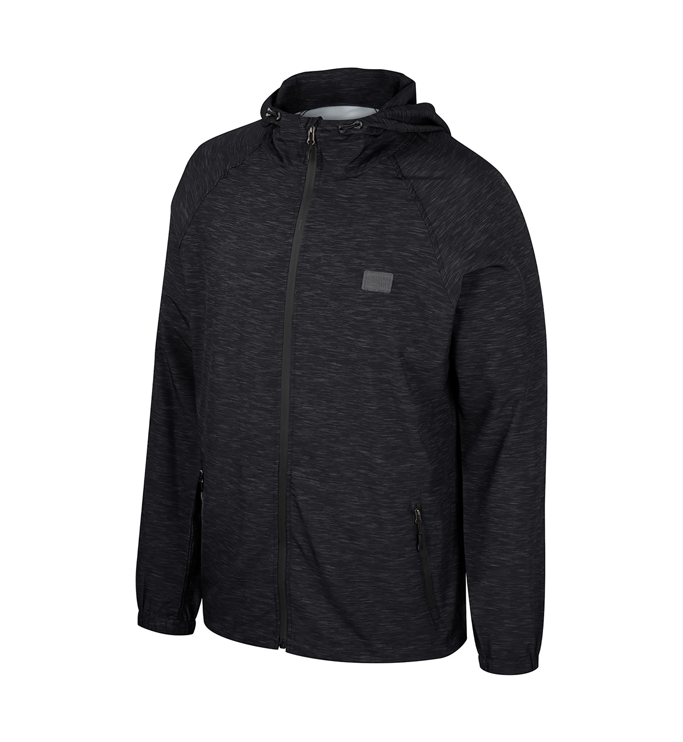 Mens Full Zip Quick Dry Rain Jacket