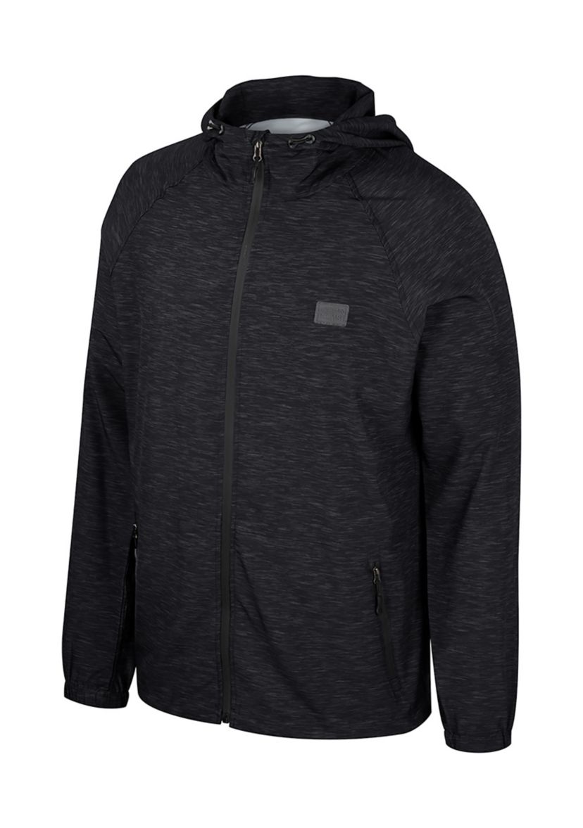 Mens Full Zip Quick Dry Rain Jacket