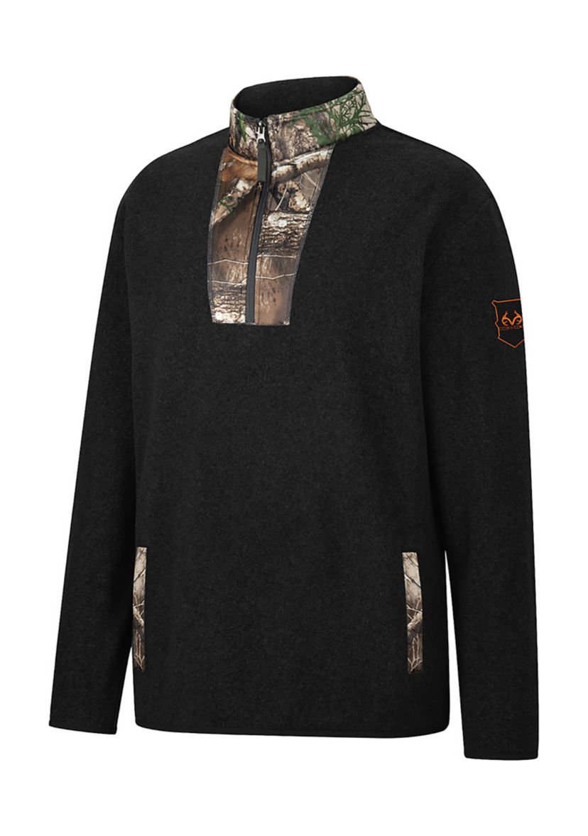 Mens Polar Fleece Pullover Jacket