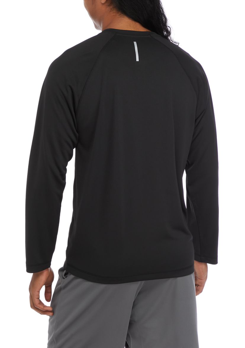 Long Sleeve Thermal Henley Shirt 