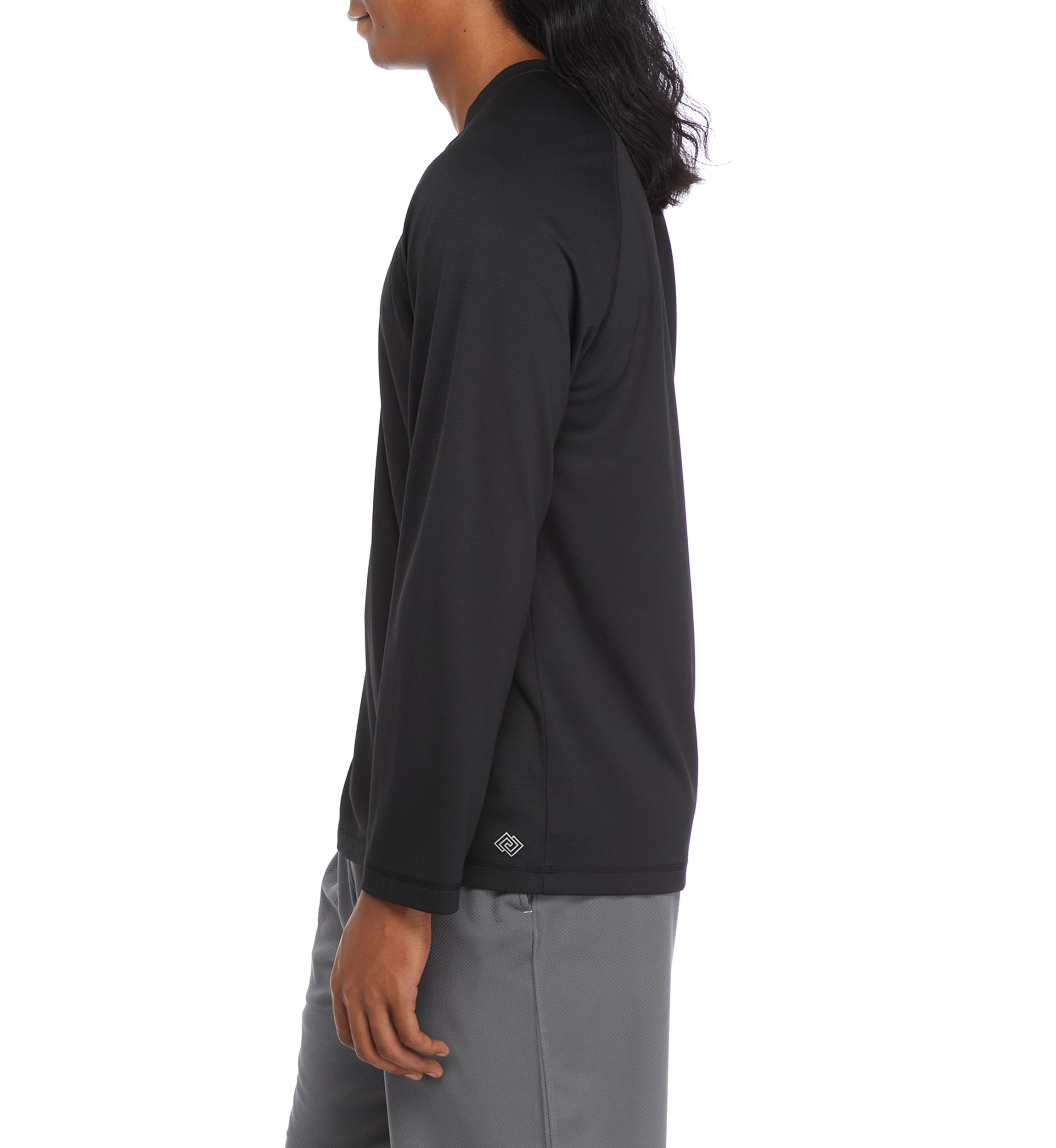 Long Sleeve Thermal Henley Shirt 