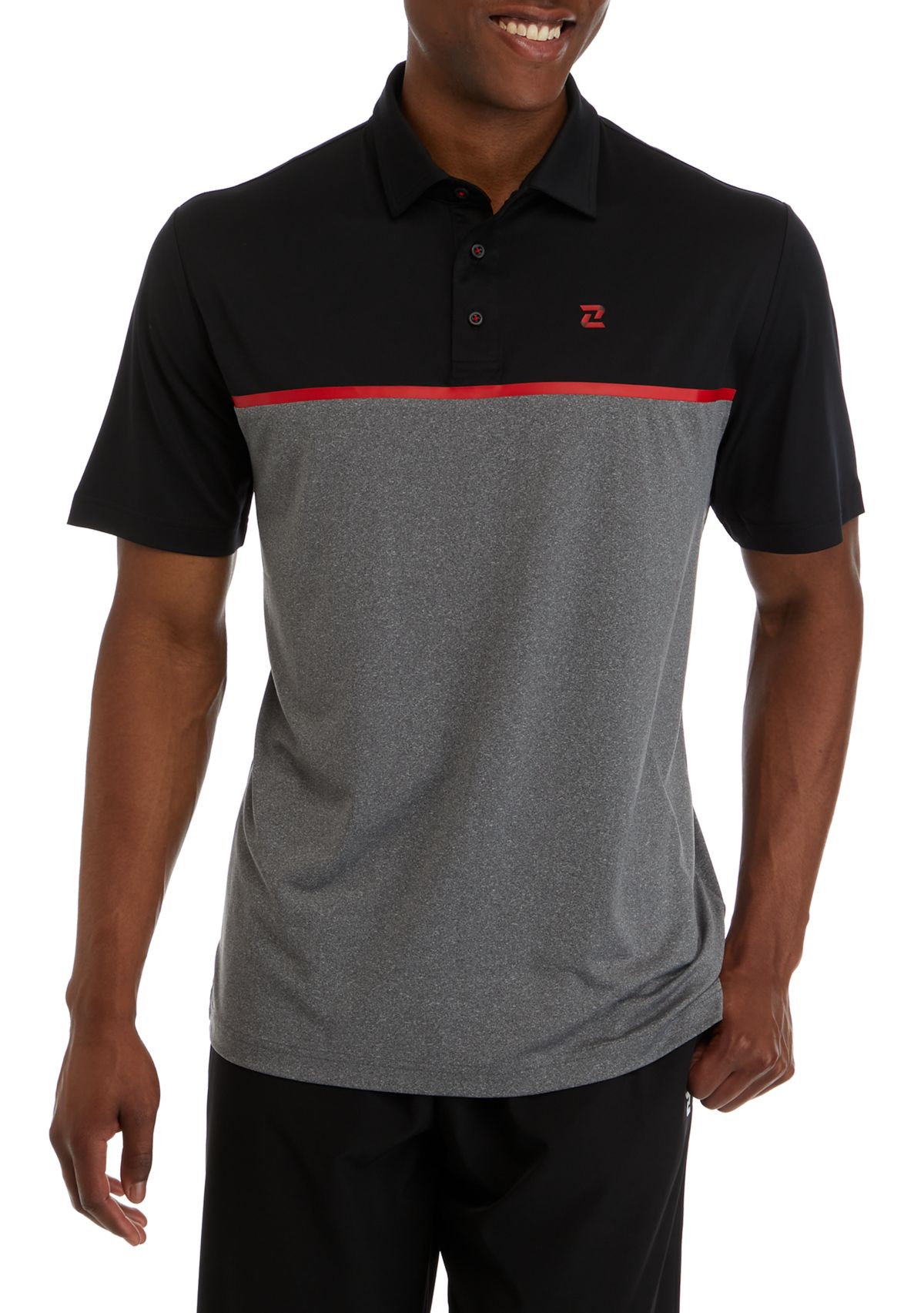 Color Block Performance Polo 