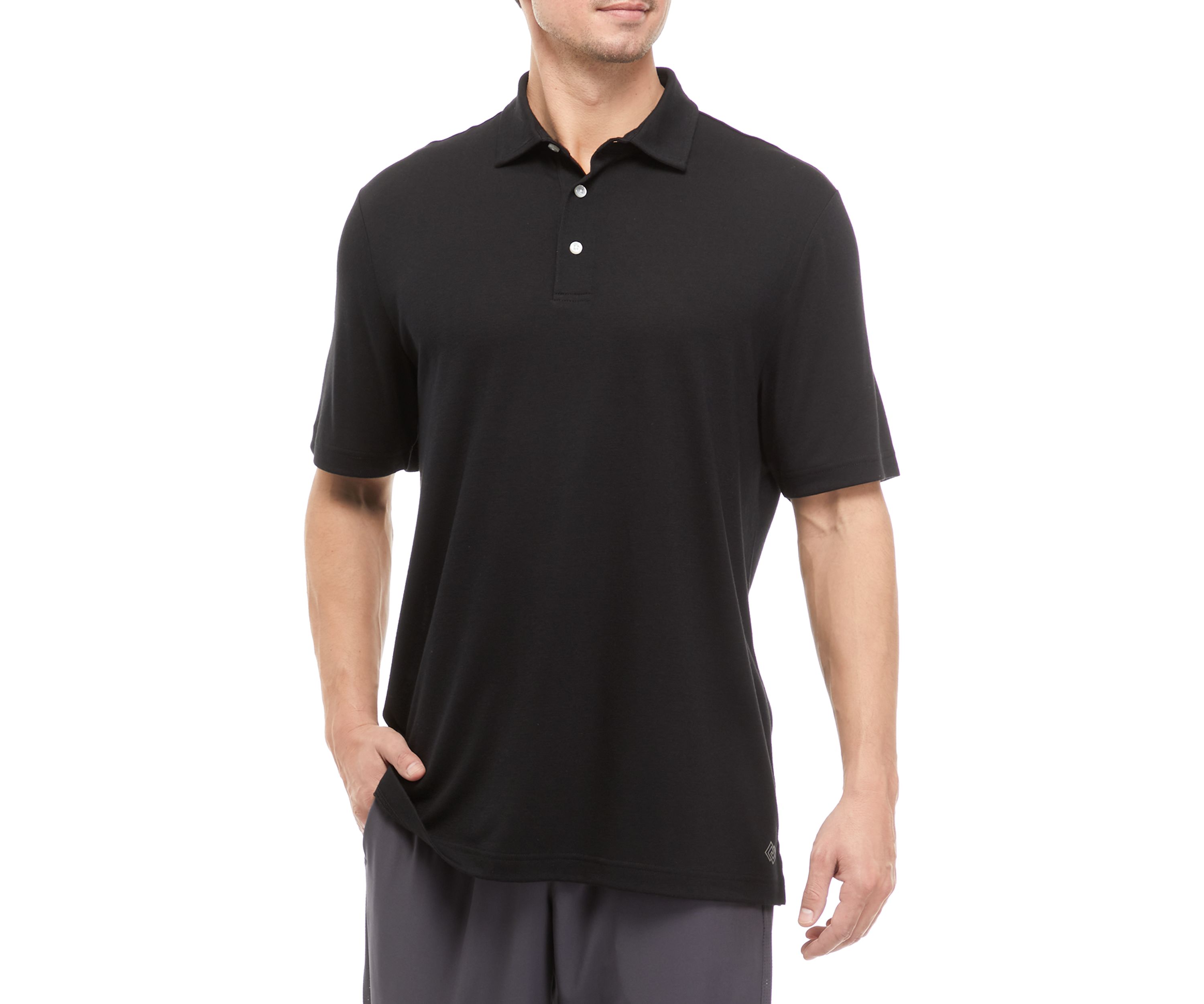 Short Sleeve Brushed Polo Shirt