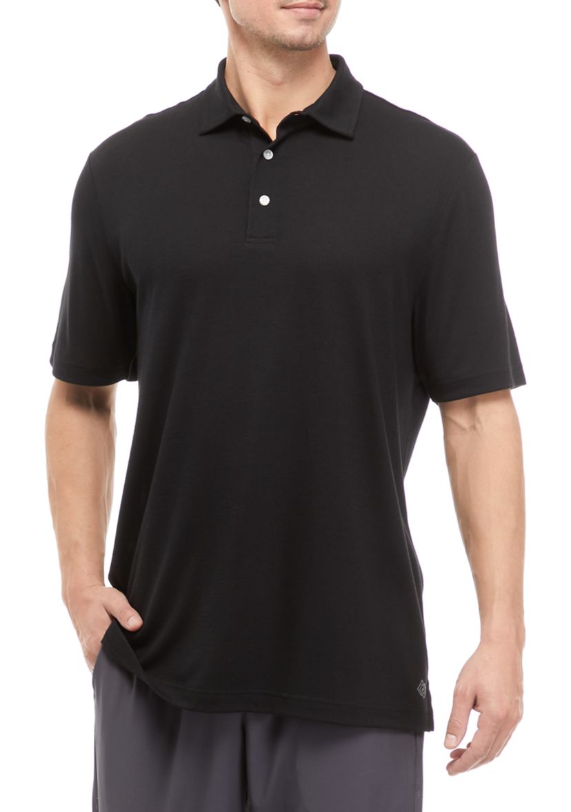 Short Sleeve Brushed Polo Shirt