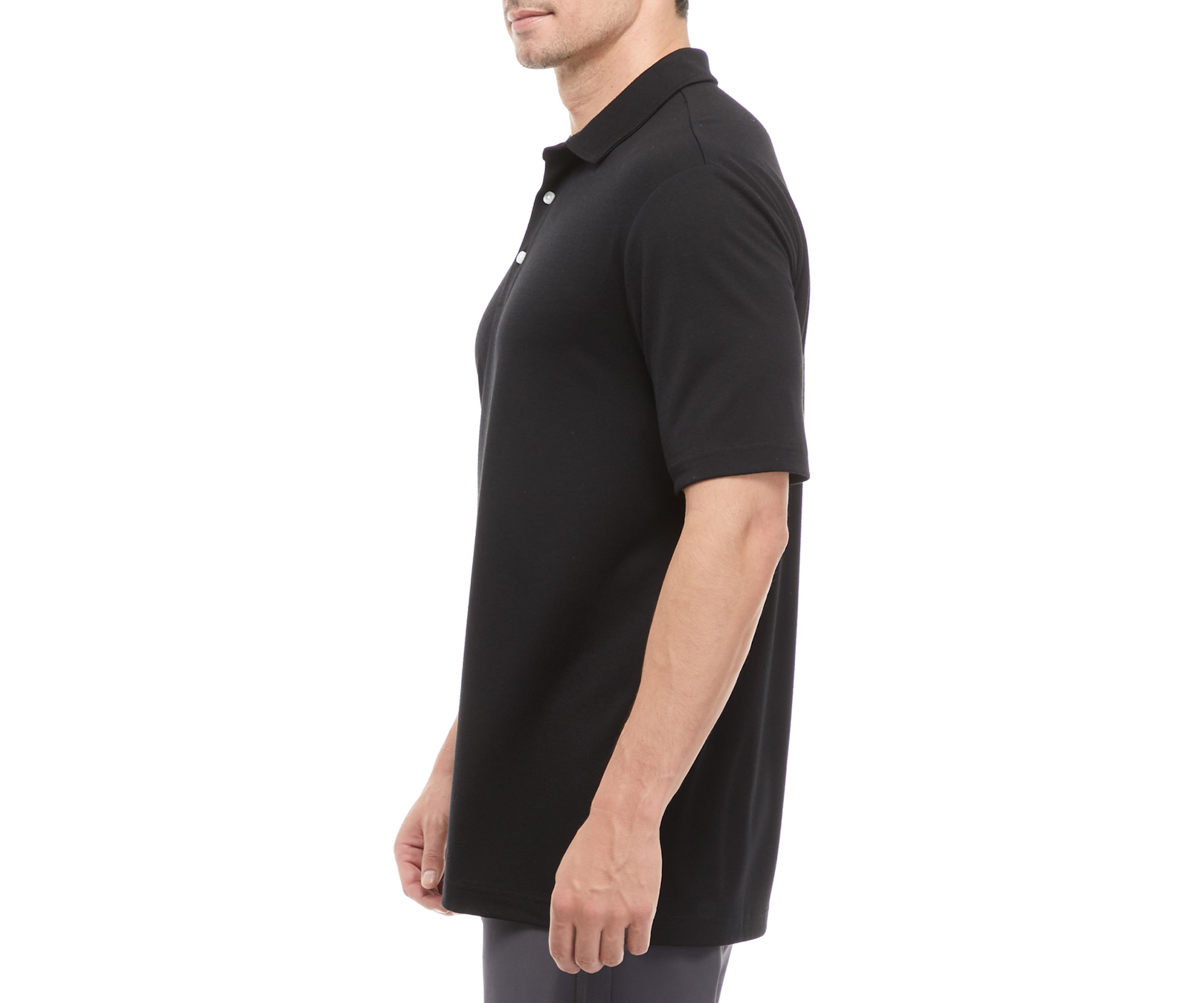Short Sleeve Brushed Polo Shirt