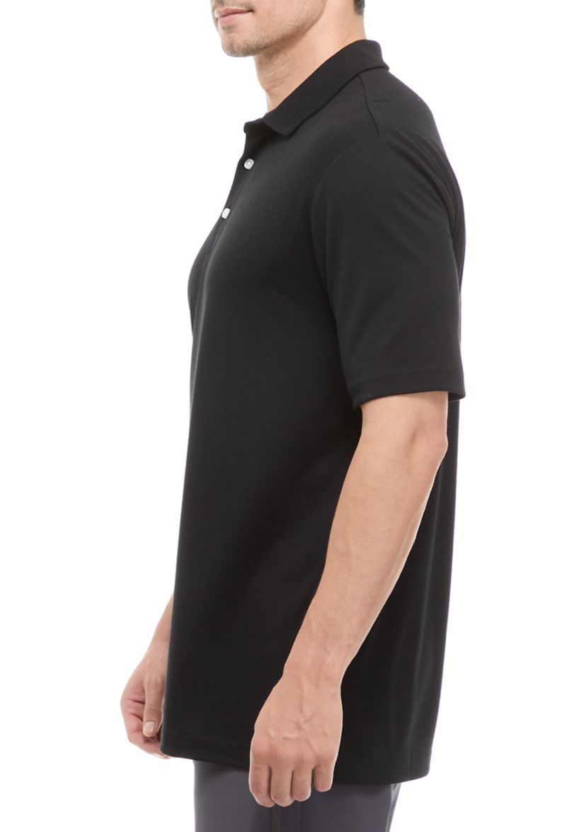 Short Sleeve Brushed Polo Shirt
