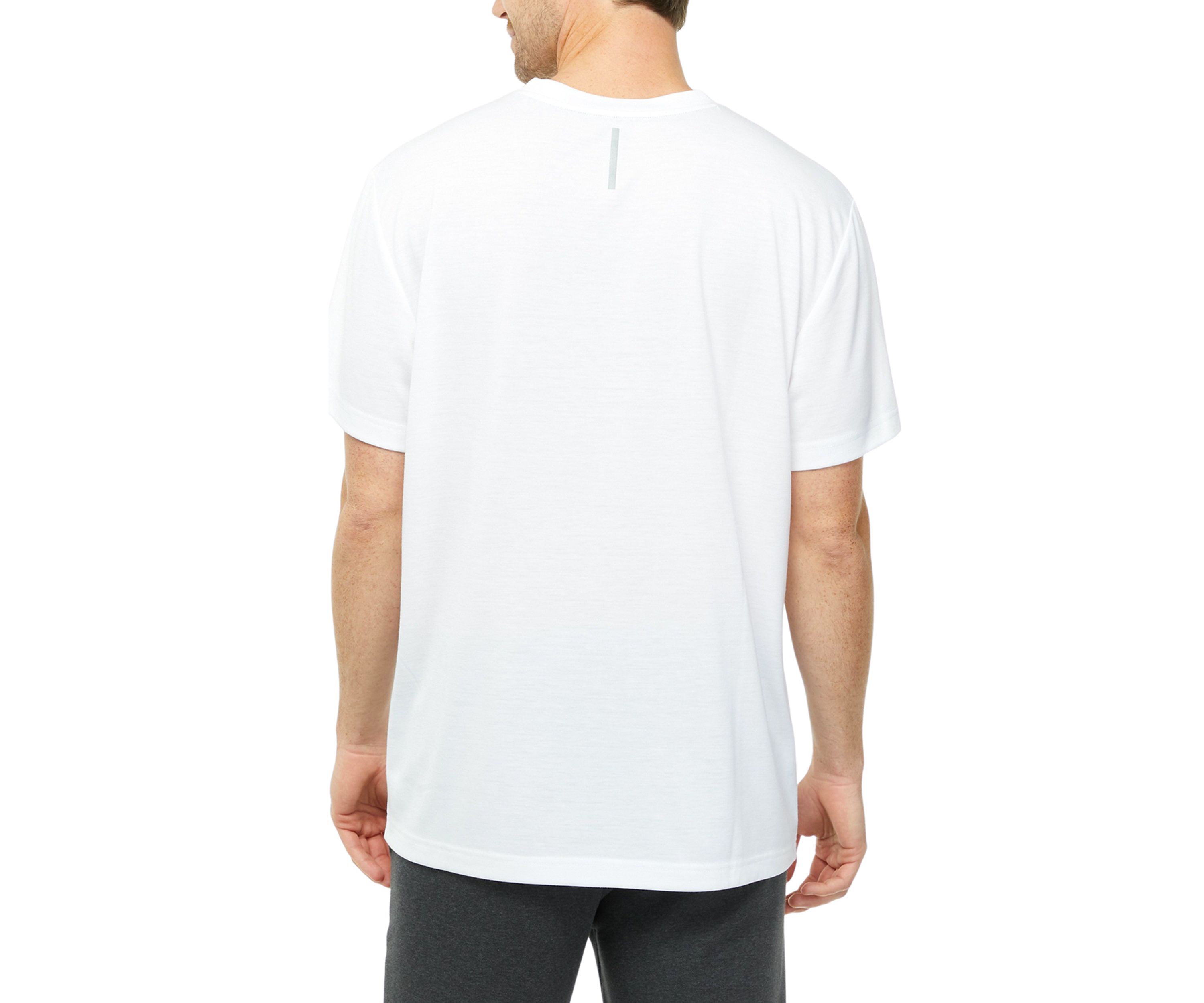 Brushed Heather Crew Neck T-Shirt