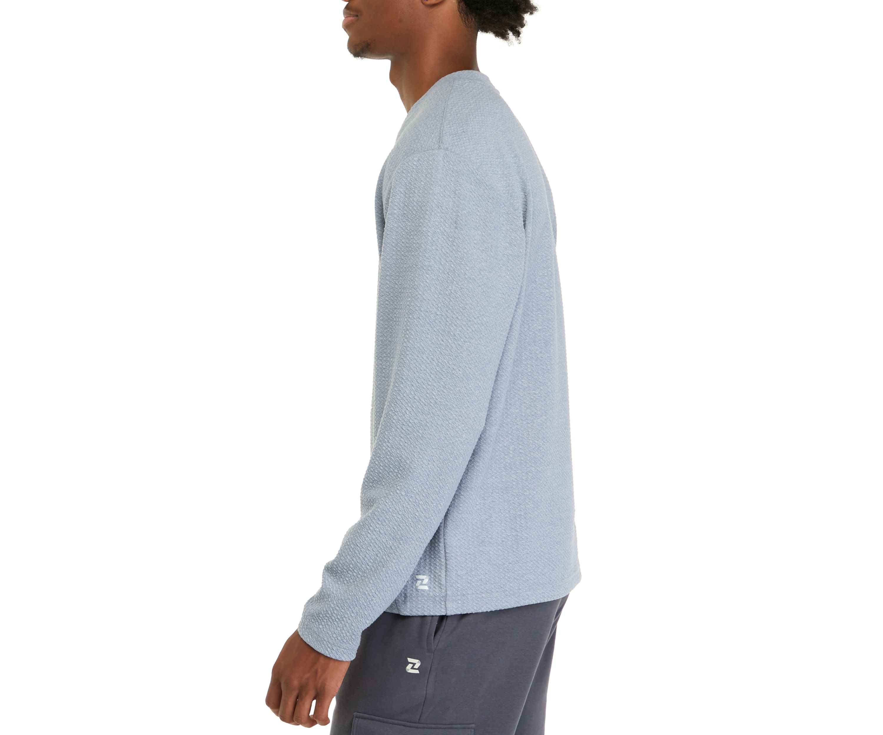 Textured Crew Neck Shirt