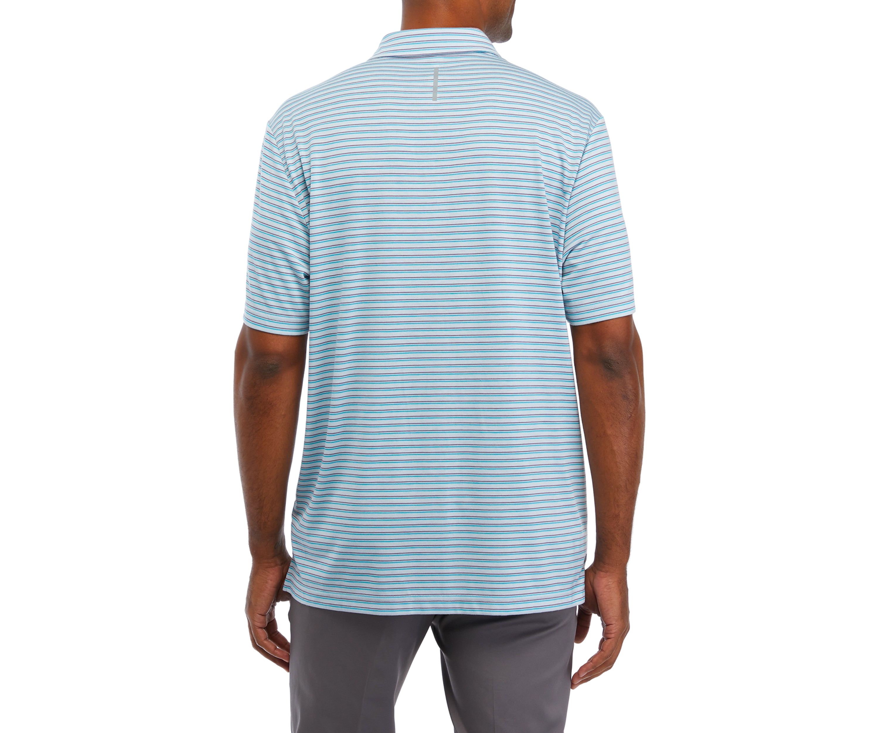 Stripe Brushed Polo Shirt