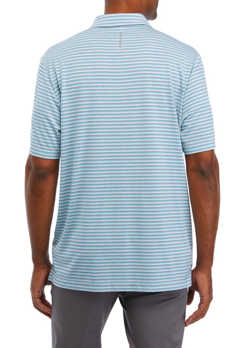 Stripe Brushed Polo Shirt