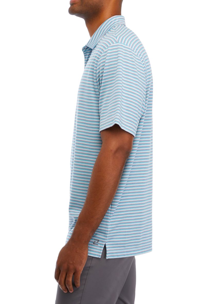 Stripe Brushed Polo Shirt