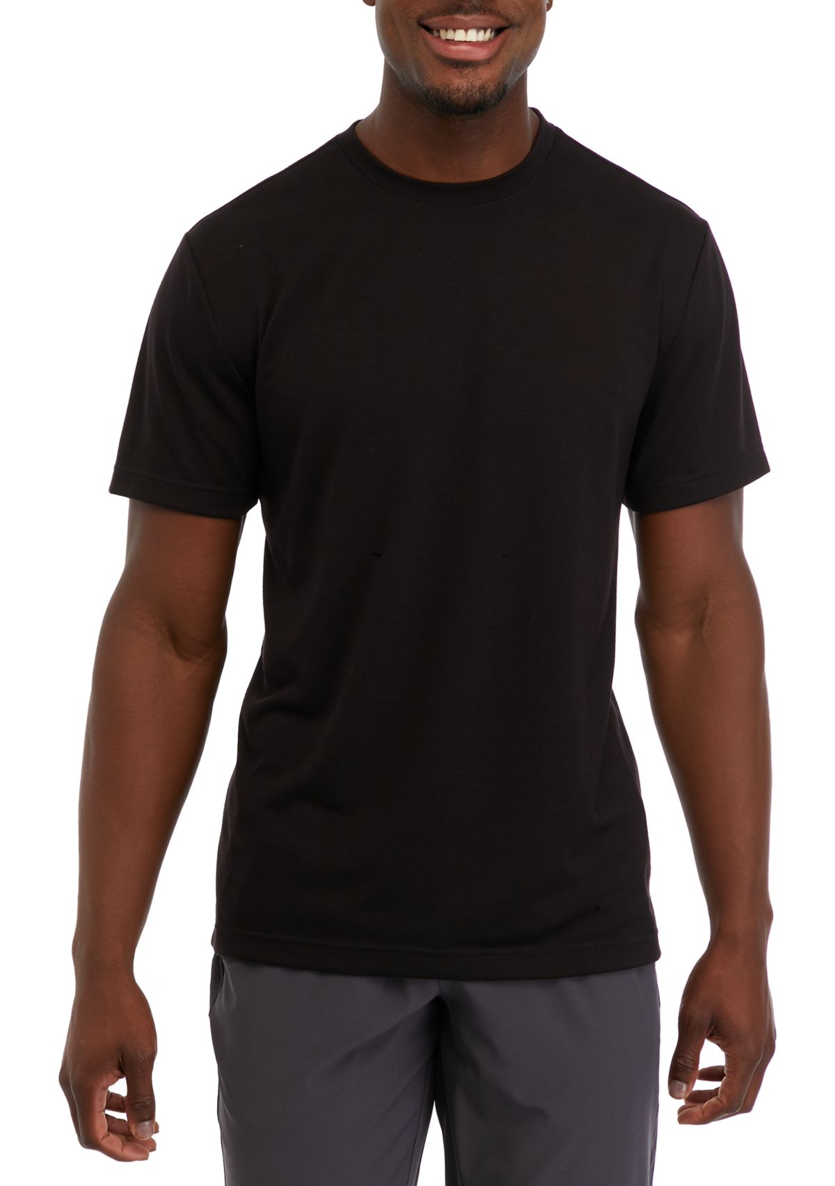 Brushed Crew Neck T-Shirt