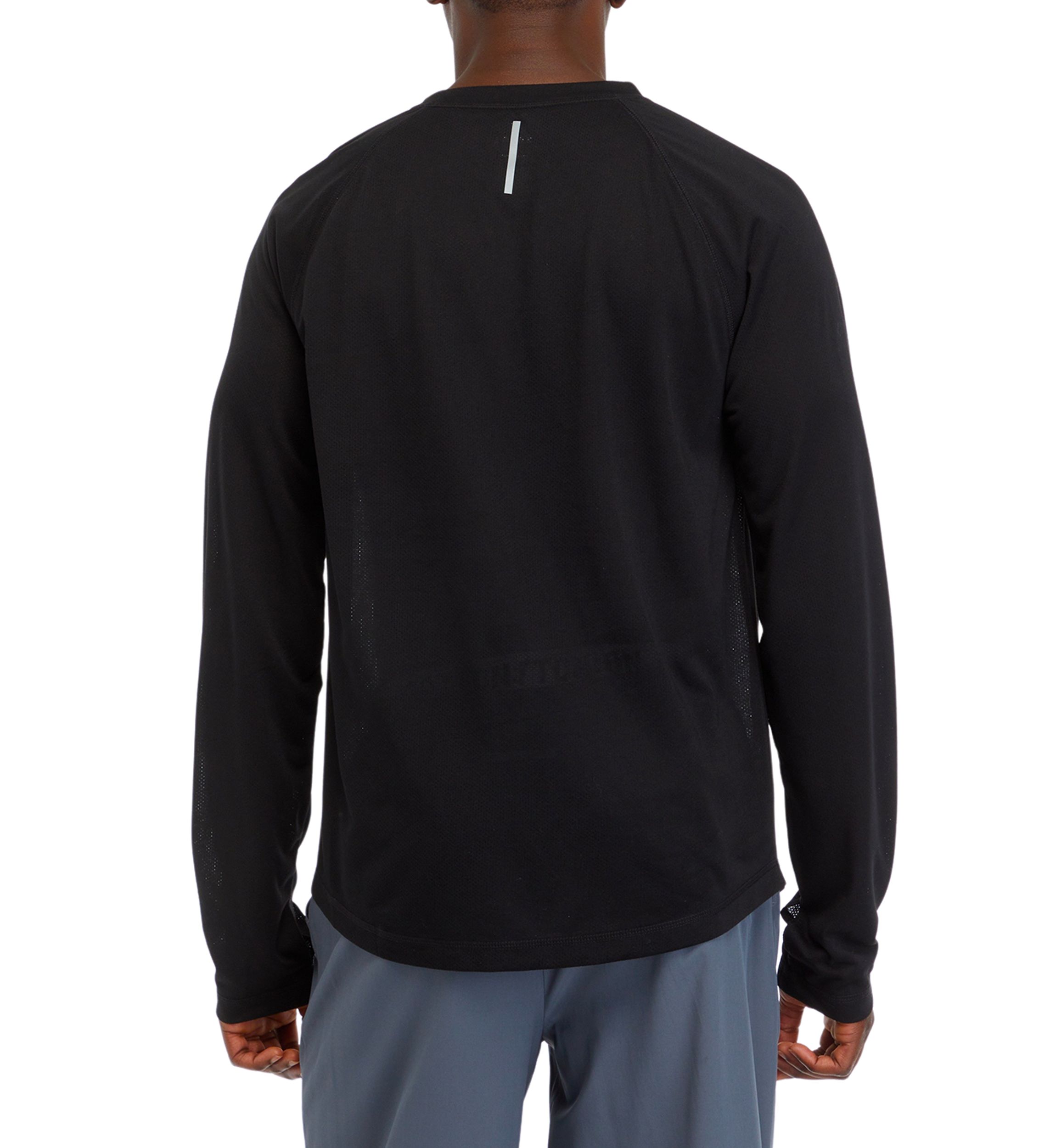 Long Sleeve Textured T-Shirt 
