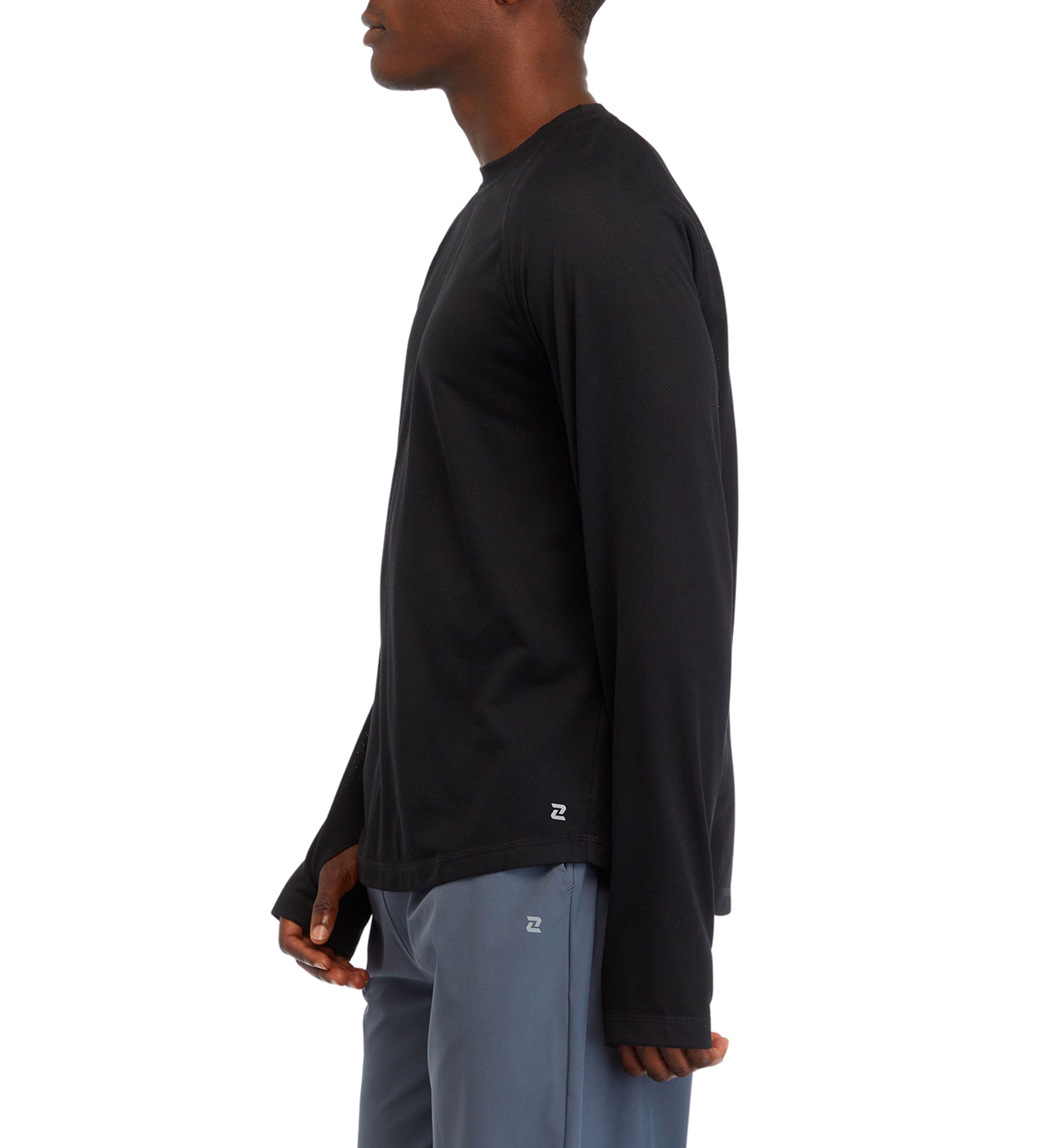 Long Sleeve Textured T-Shirt 