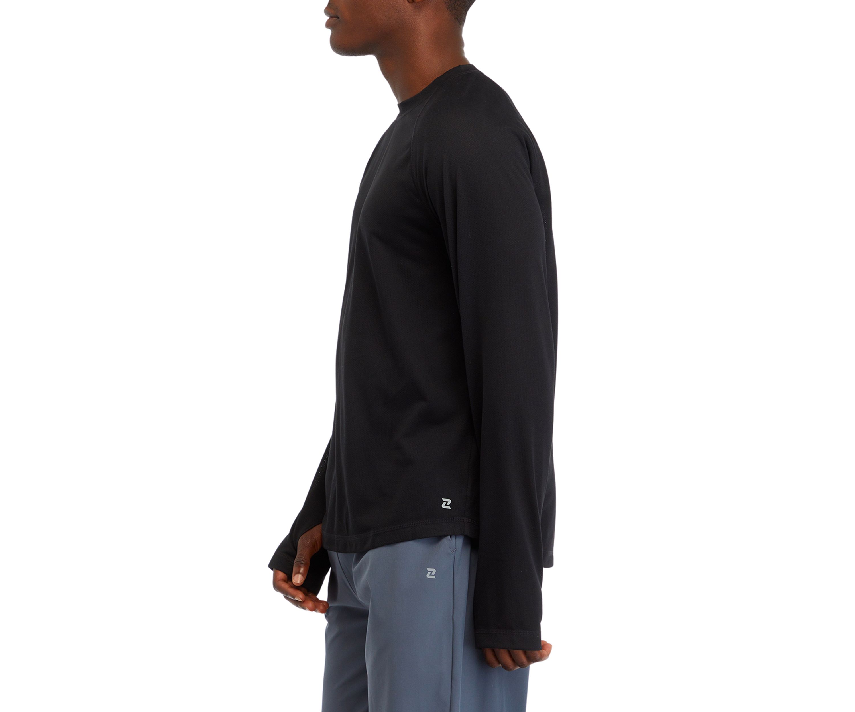Long Sleeve Textured T-Shirt 