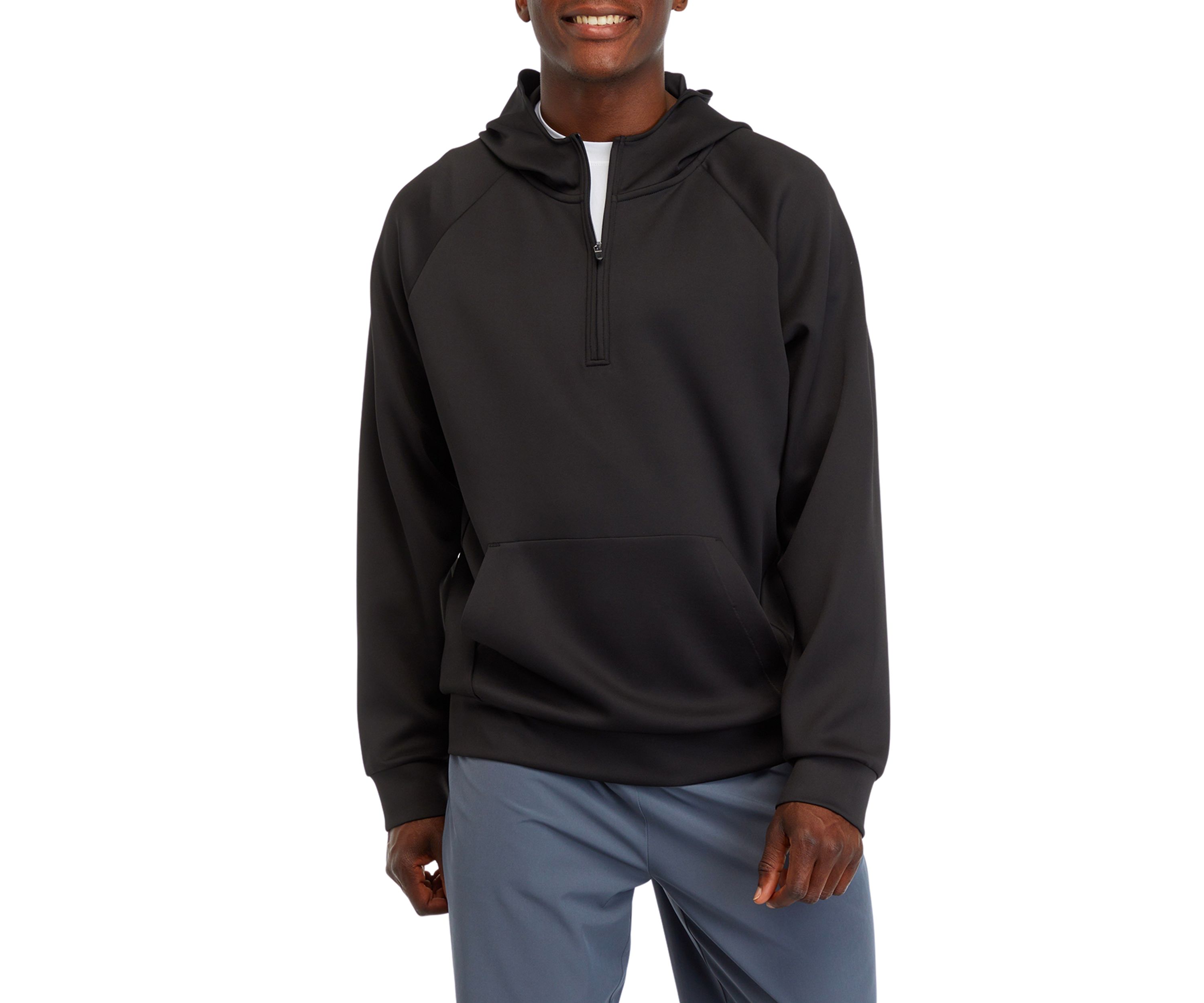 Triple Knit 1/4 Zip Hoodie