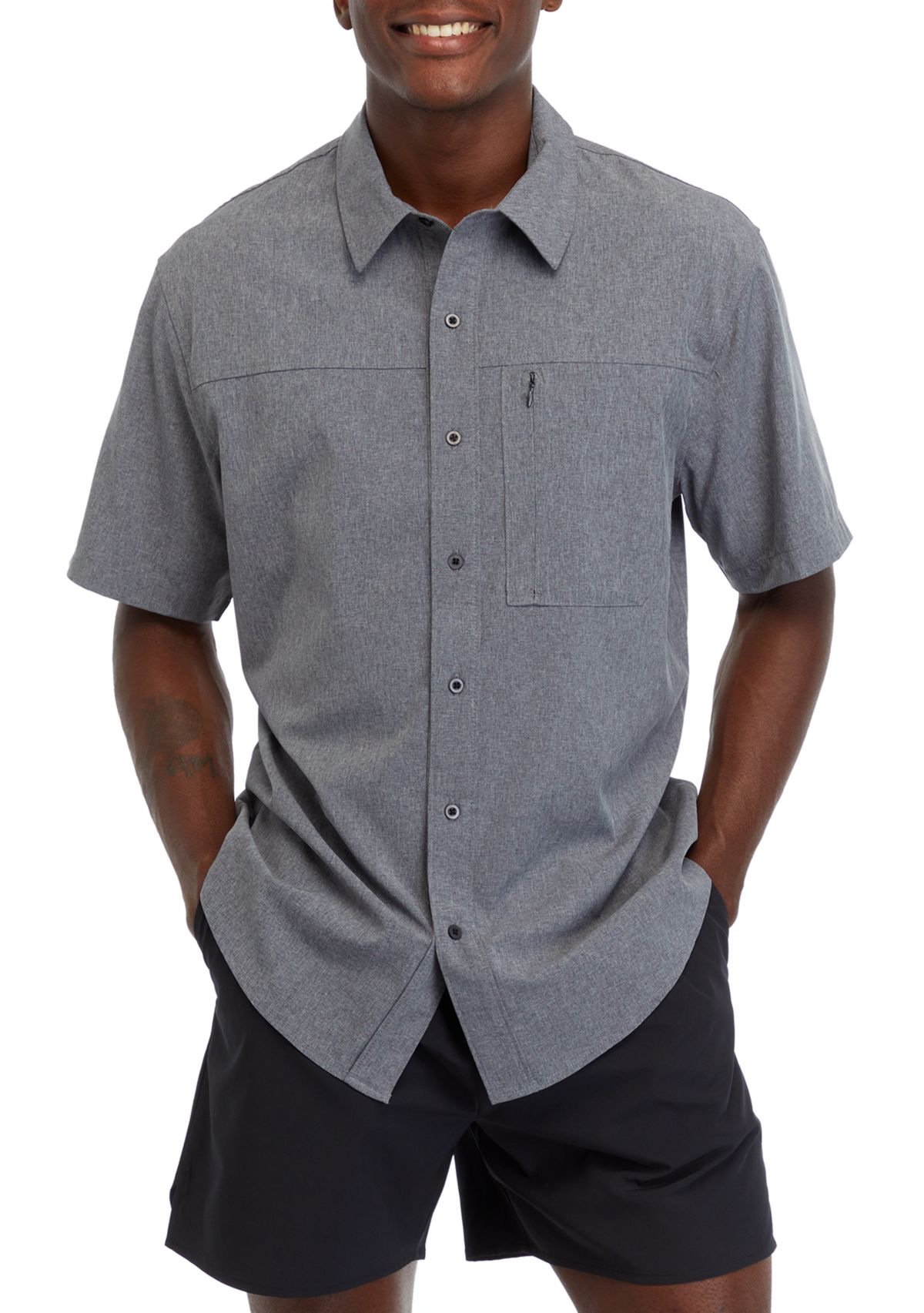 Short Sleeve Hybrid Shirt
