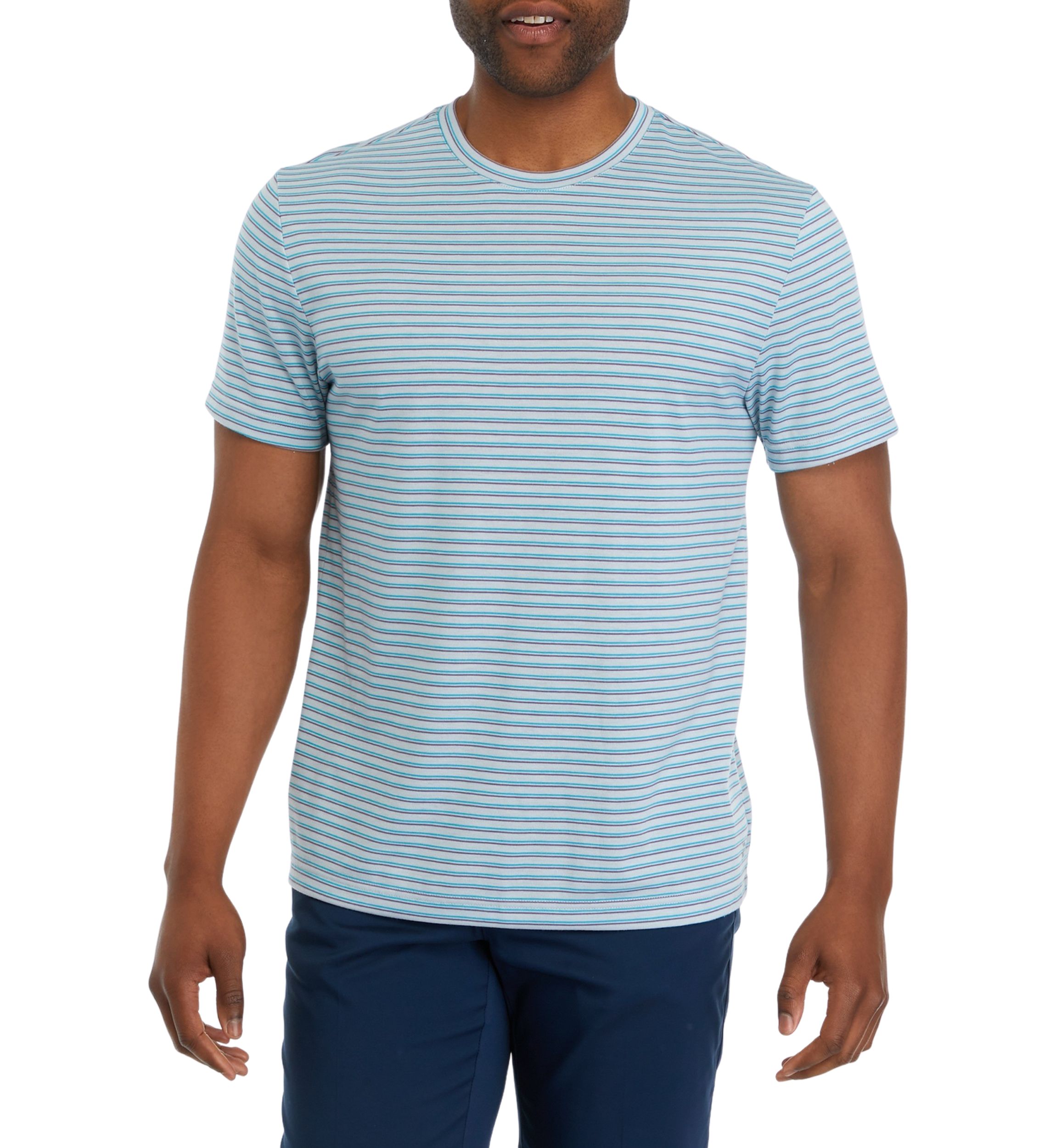 Striped Short Sleeve Jersey T-Shirt