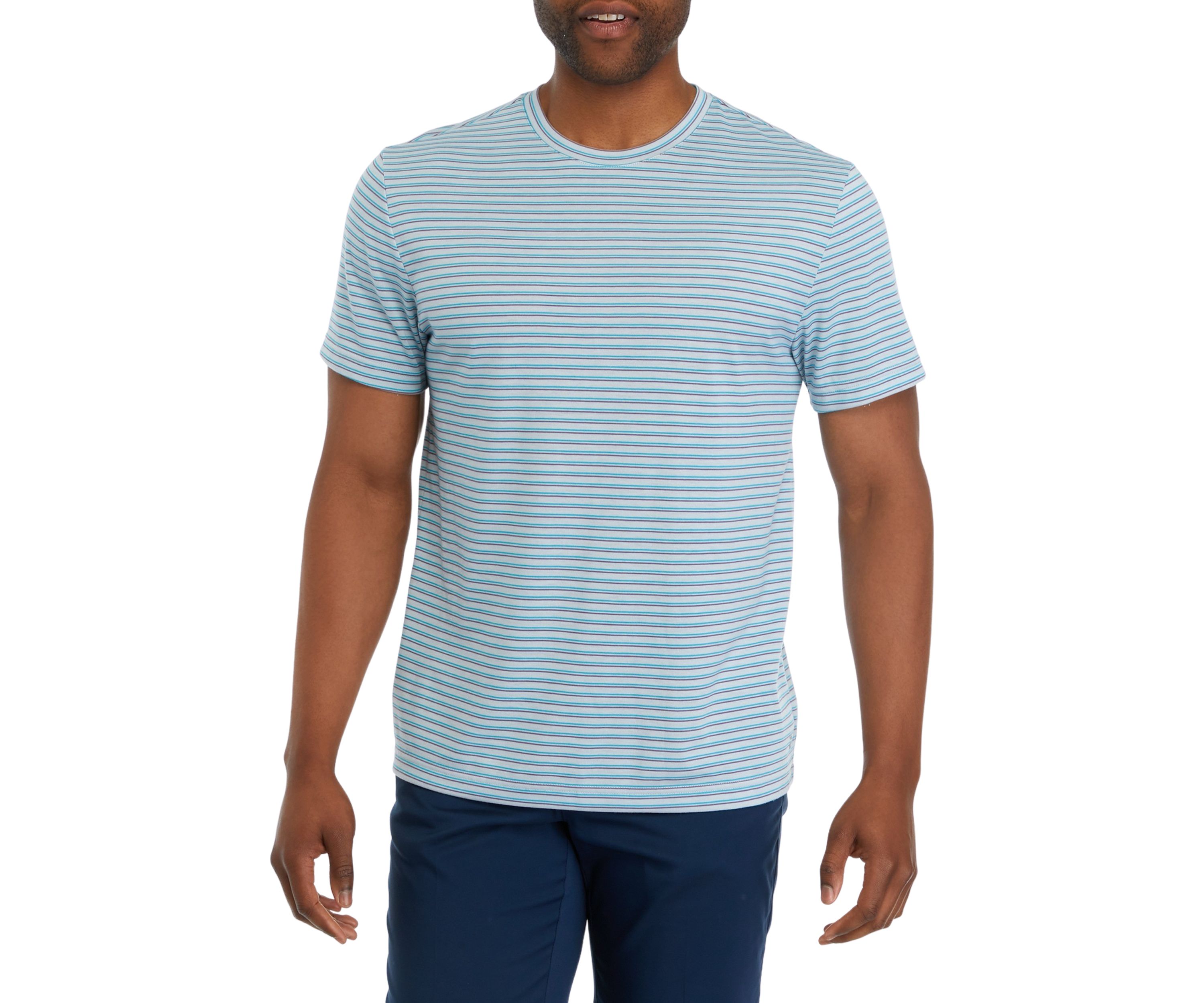 Striped Short Sleeve Jersey T-Shirt