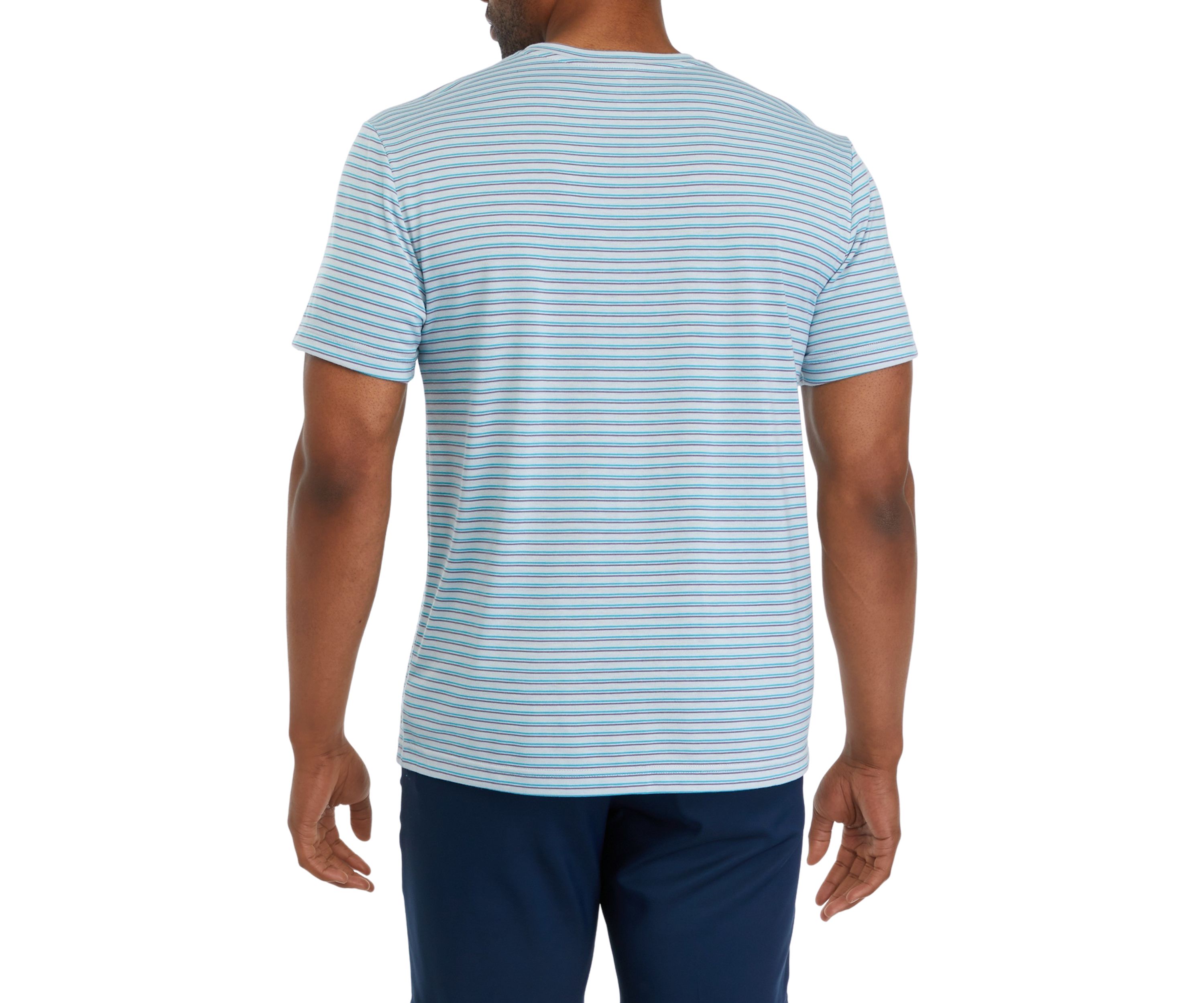 Striped Short Sleeve Jersey T-Shirt