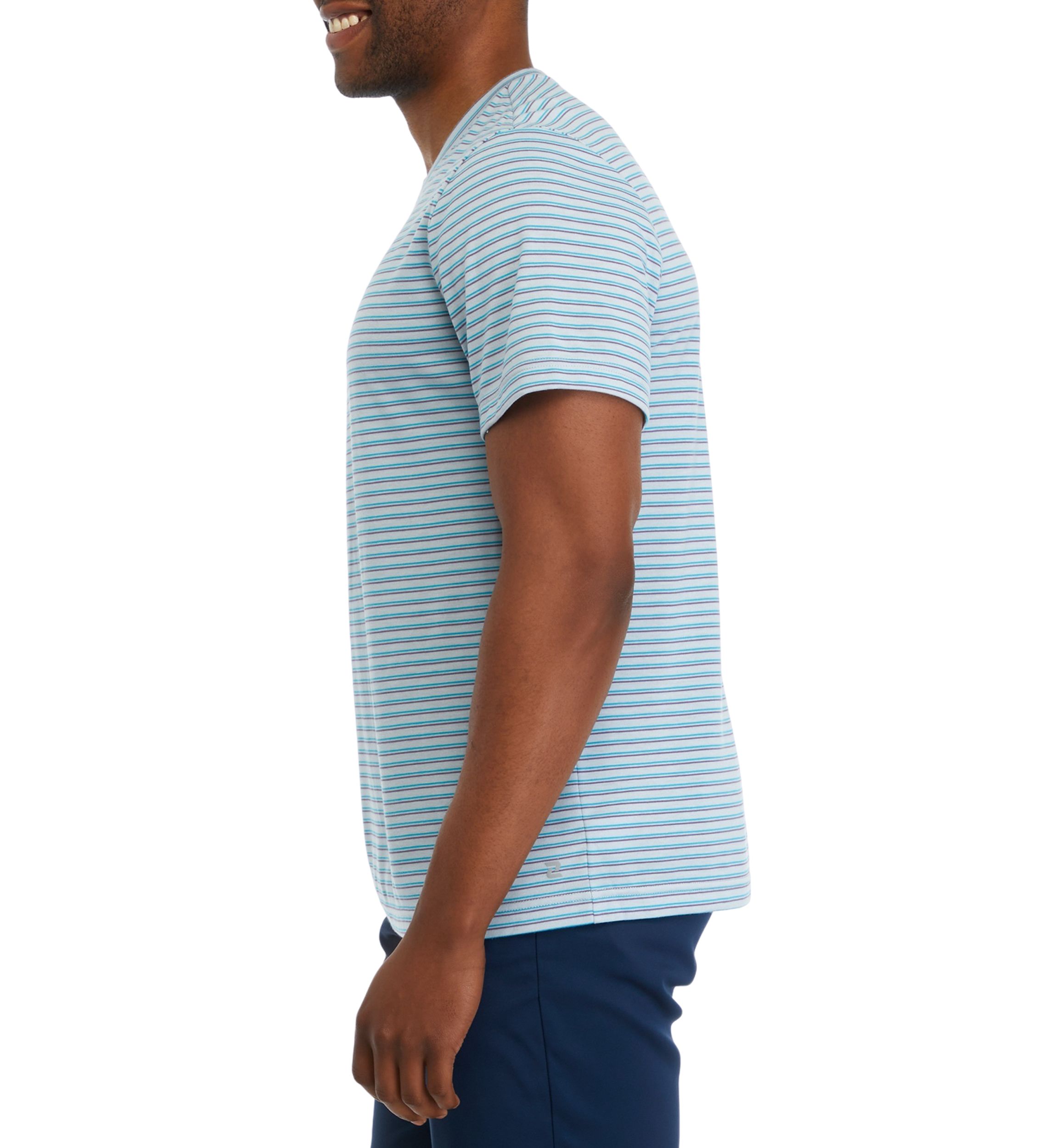 Striped Short Sleeve Jersey T-Shirt