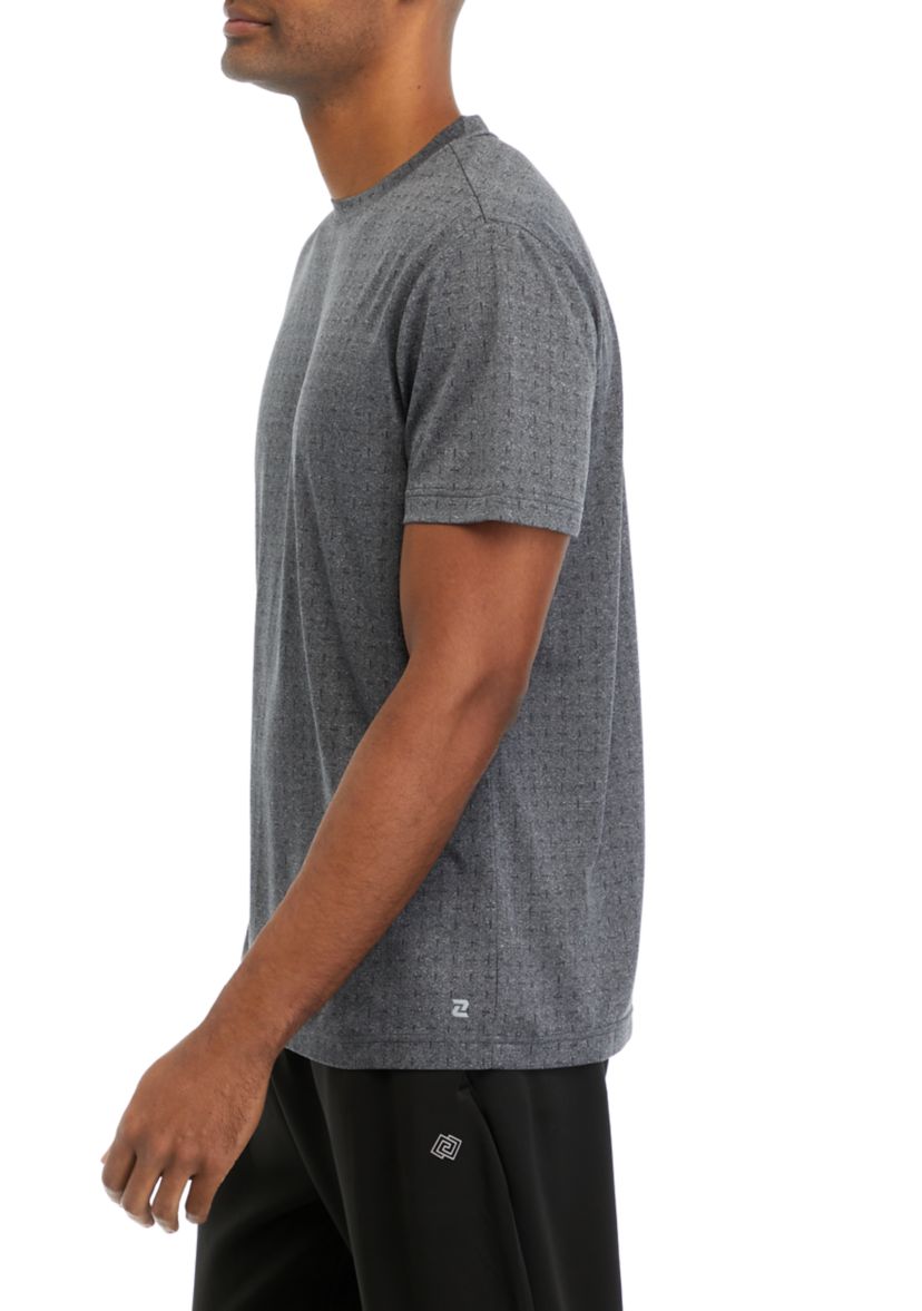 Short Sleeve Jacquard T-Shirt