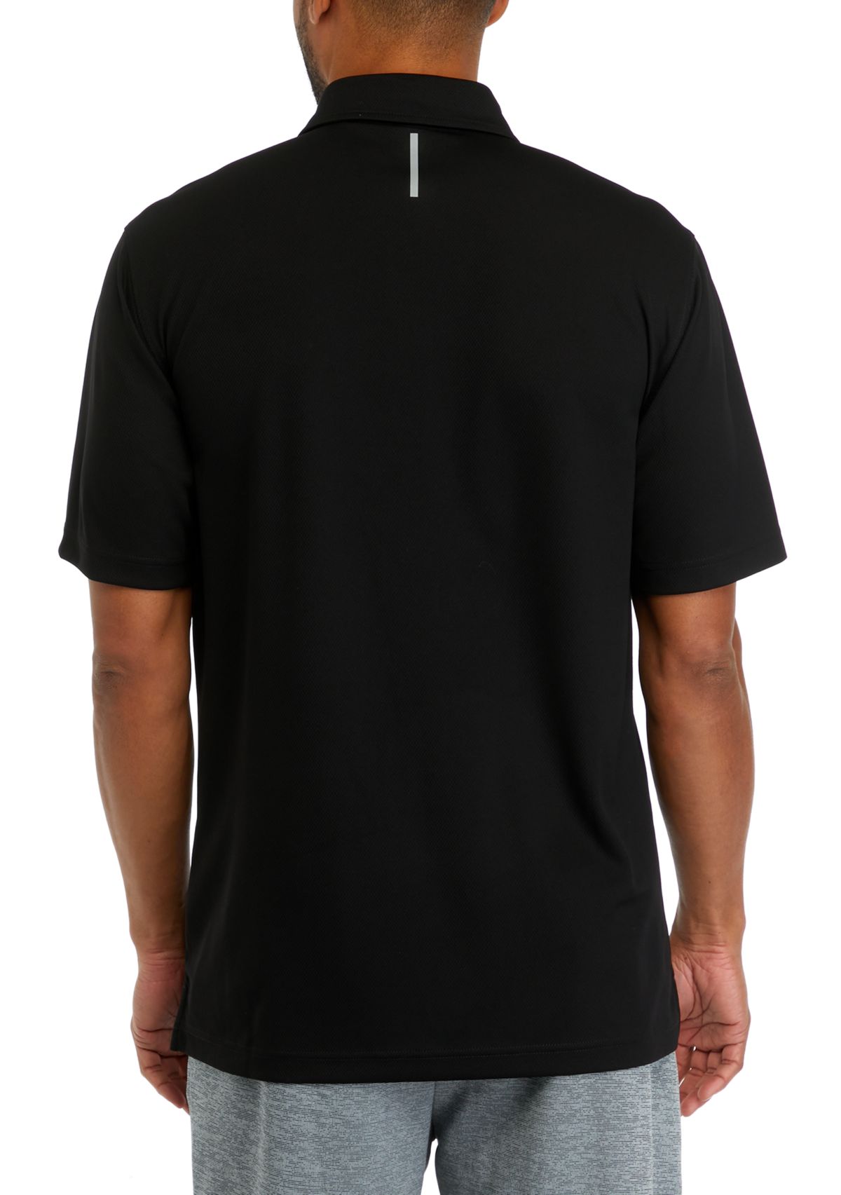Short Sleeve Mesh Polo Shirt