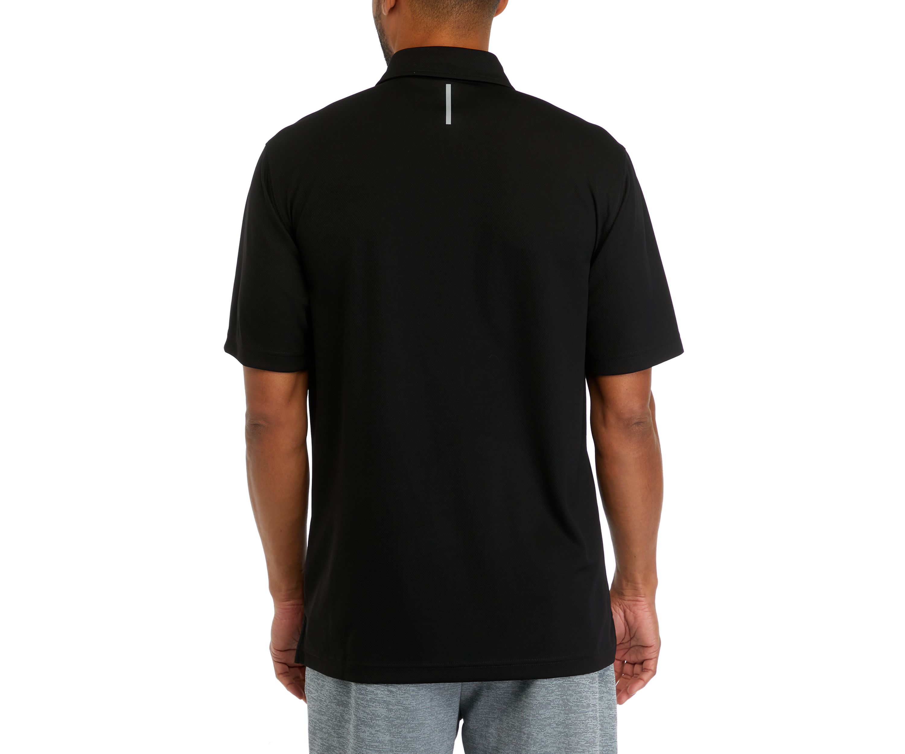 Short Sleeve Mesh Polo Shirt