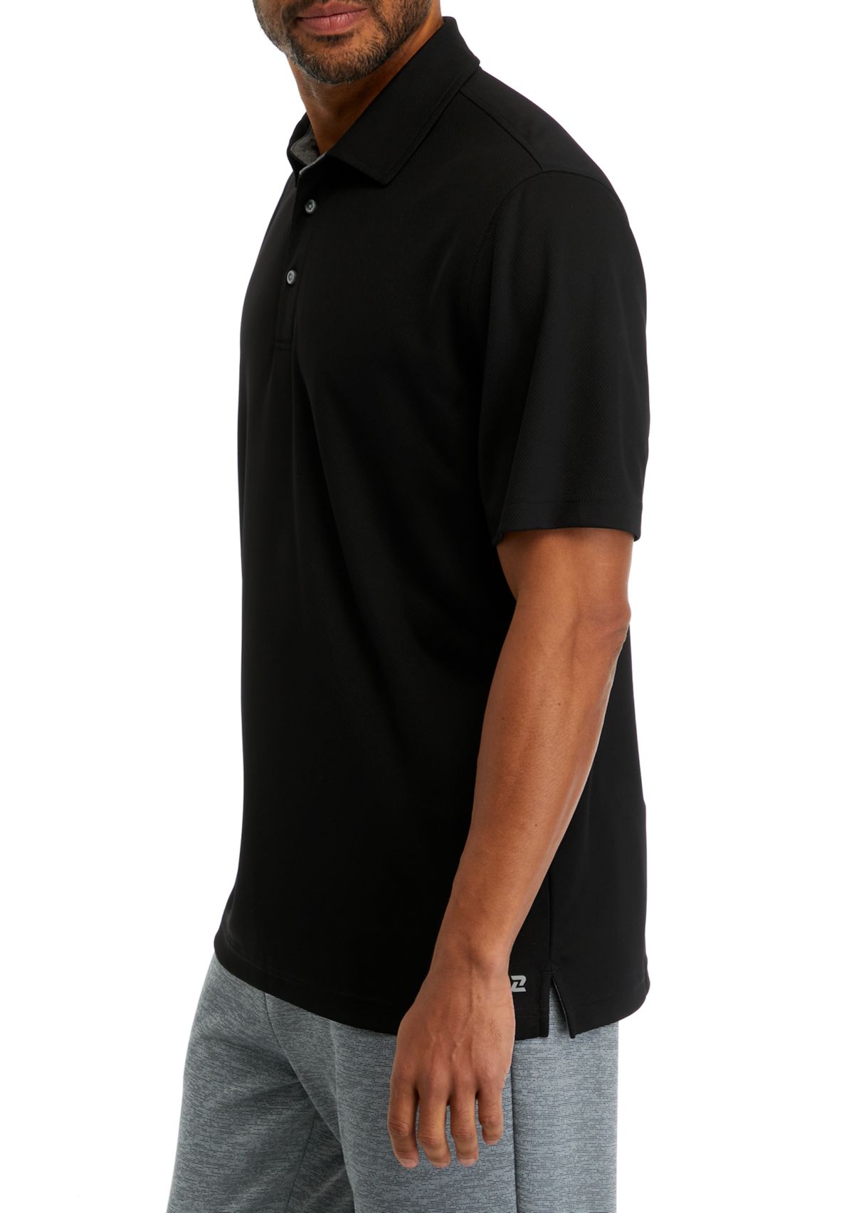 Short Sleeve Mesh Polo Shirt