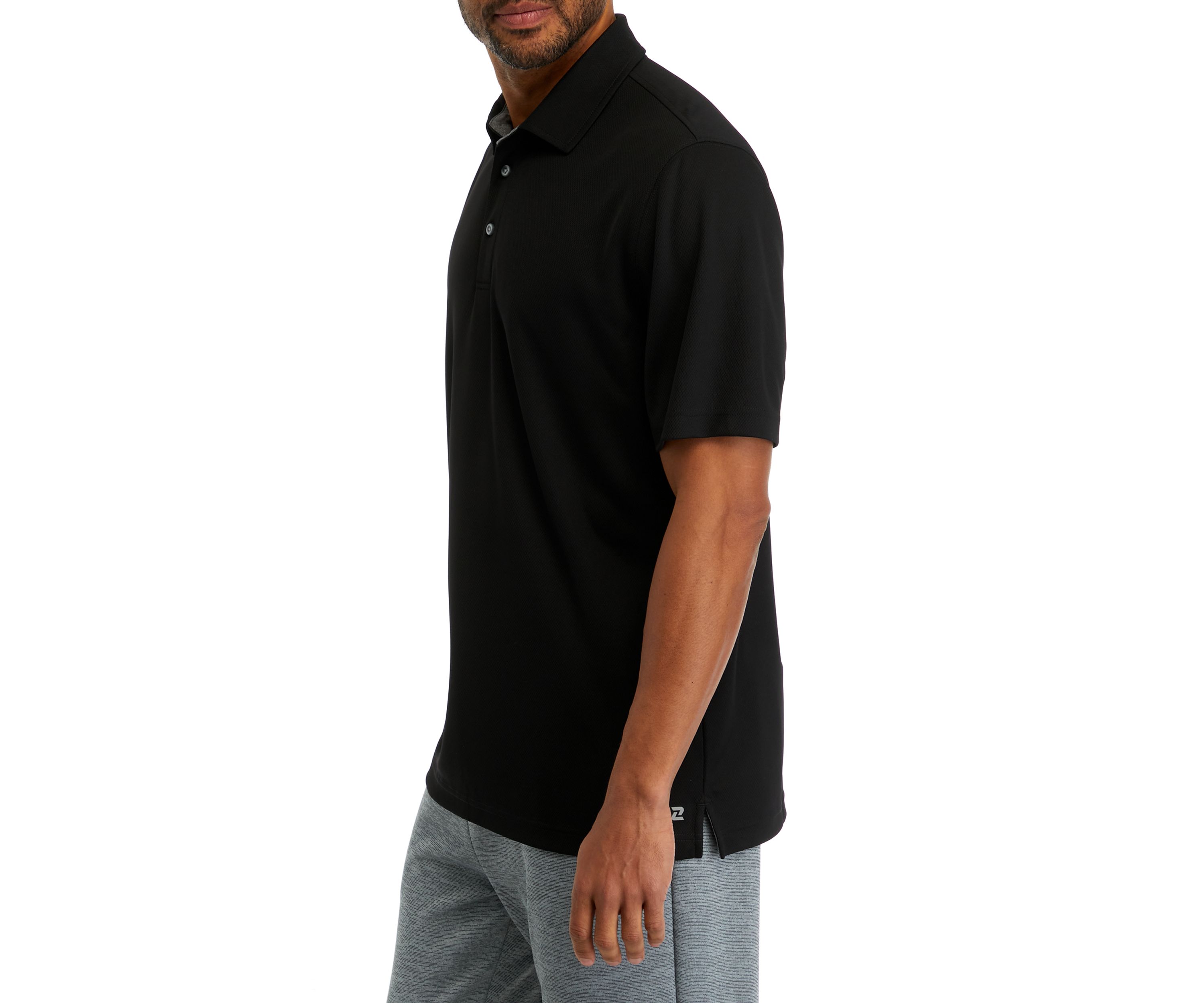 Short Sleeve Mesh Polo Shirt