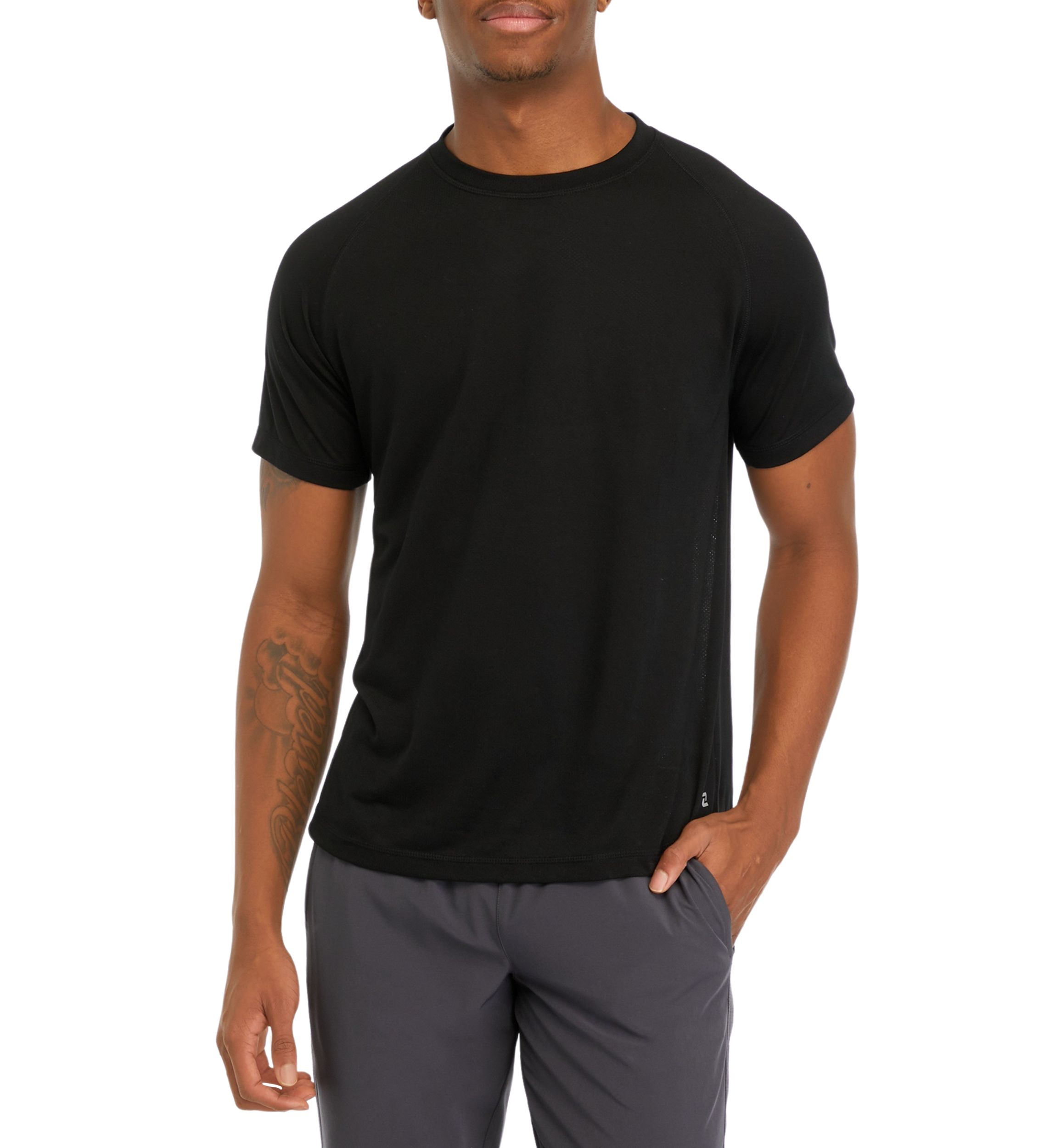 Short Sleeve Textured T-Shirt