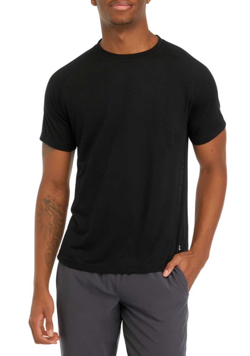 Short Sleeve Textured T-Shirt