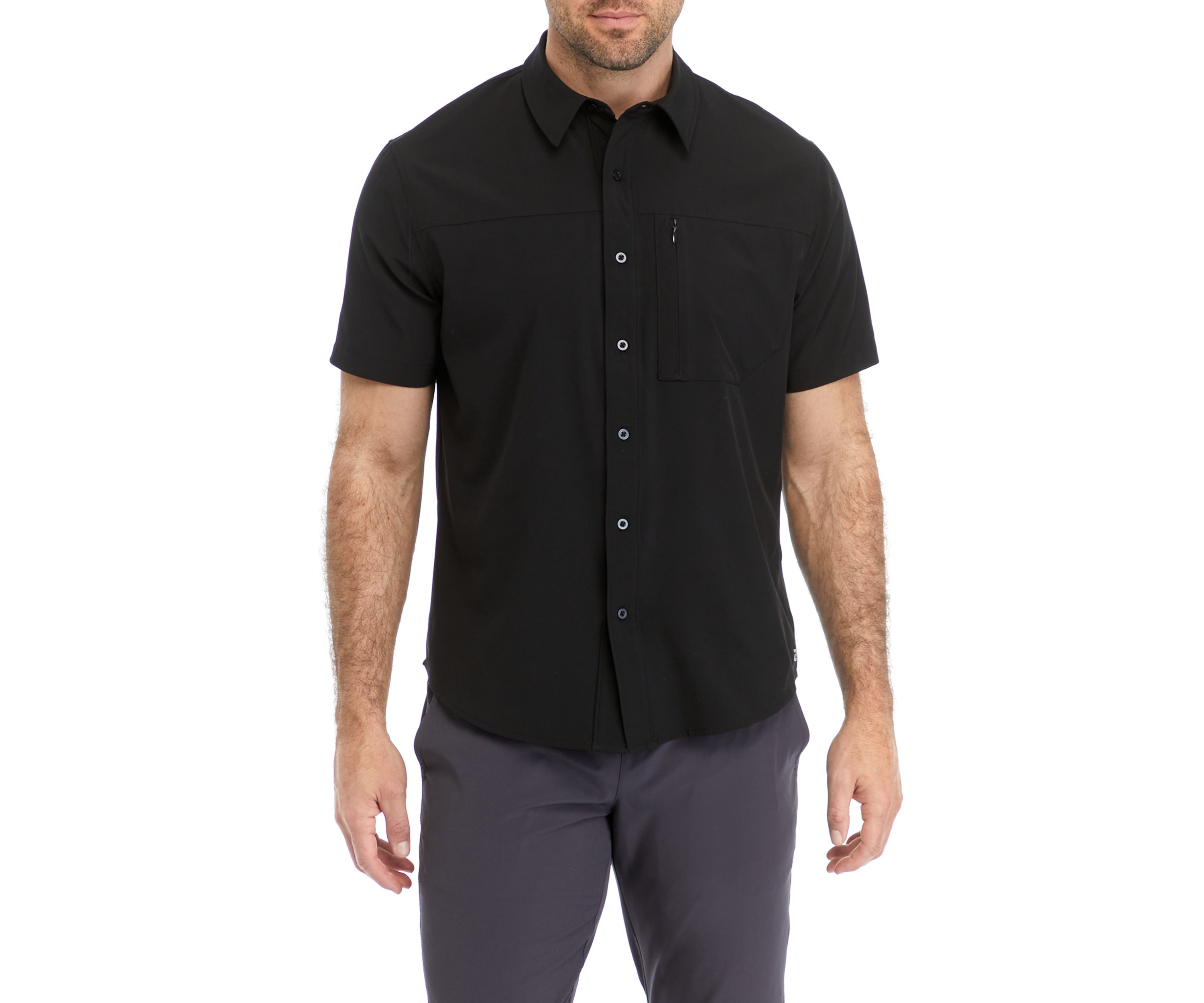Short Sleeve Hybrid Shirt