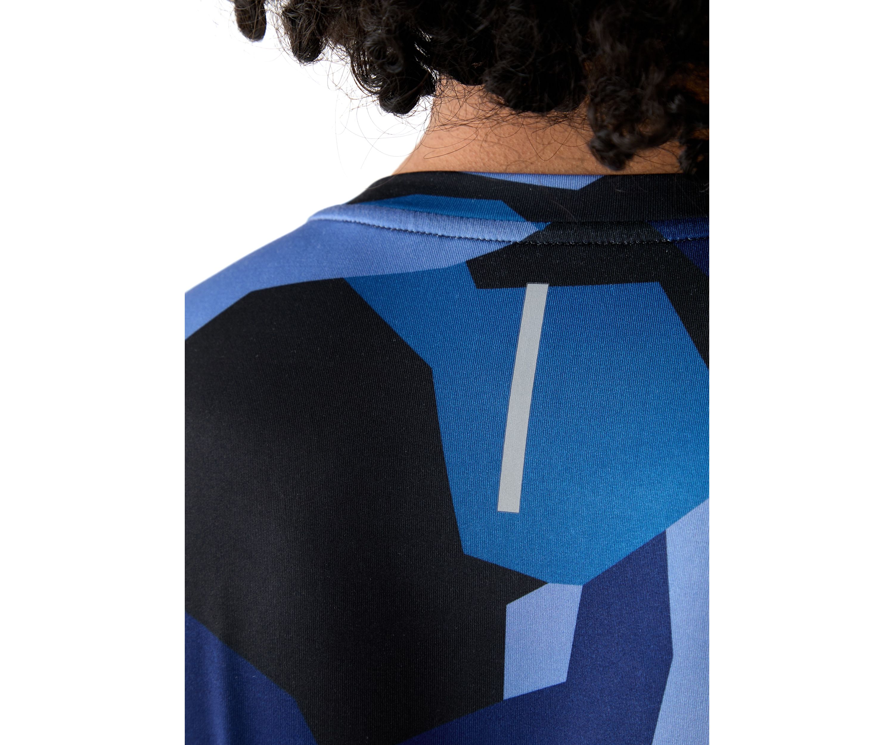 Mens Geometric Camo Short Sleeve Performance T-Shirt