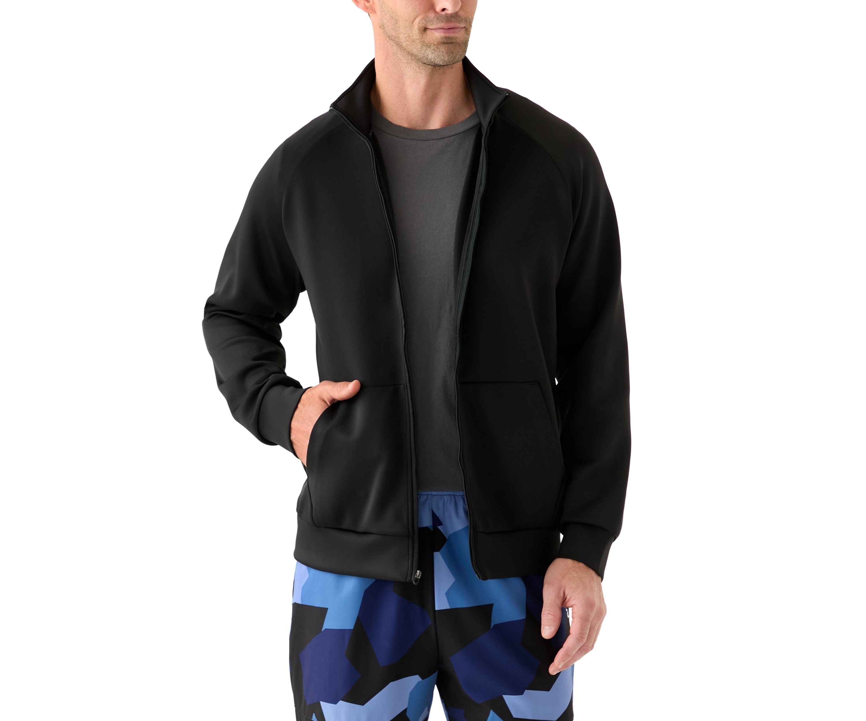 Triple Knit Full Zip Jacket