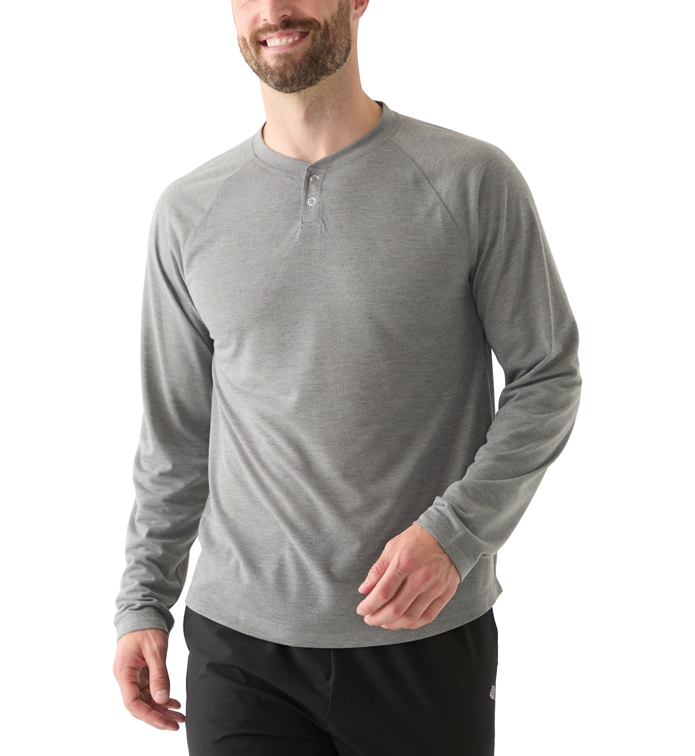 Textured Henley T-Shirt