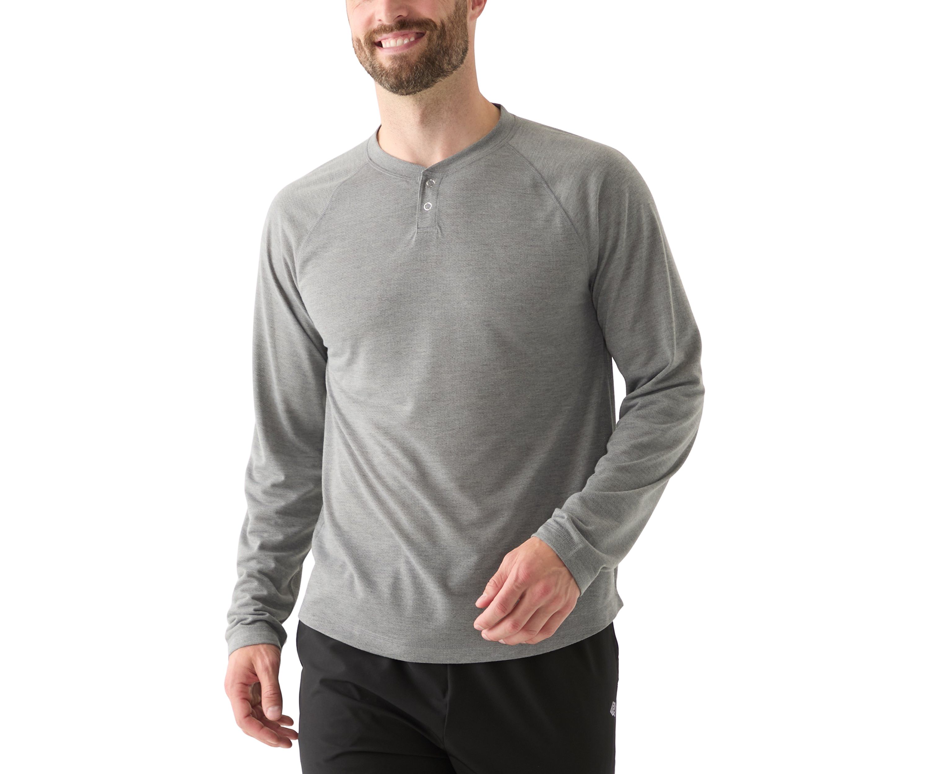 Textured Henley T-Shirt