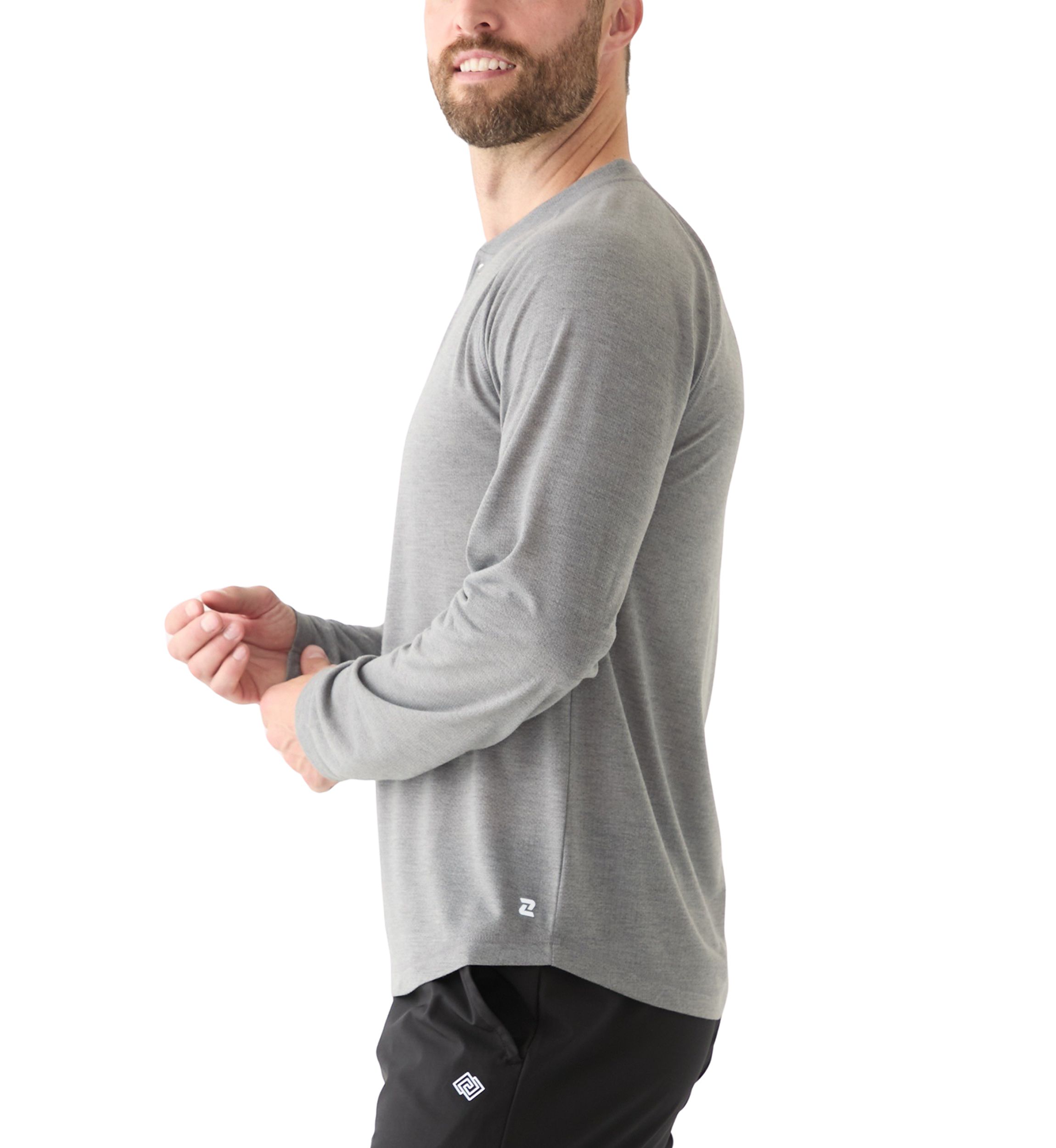 Textured Henley T-Shirt
