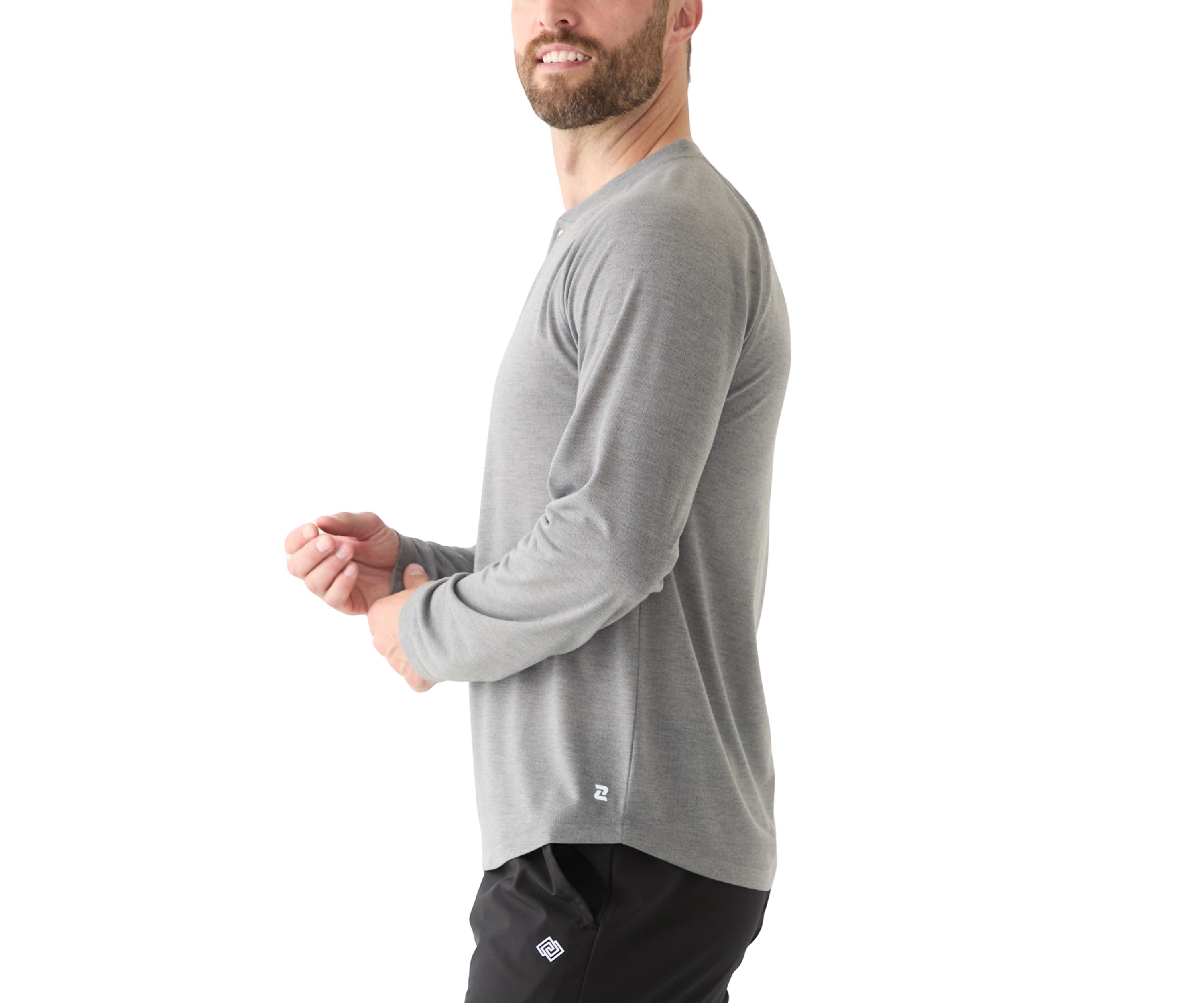 Textured Henley T-Shirt