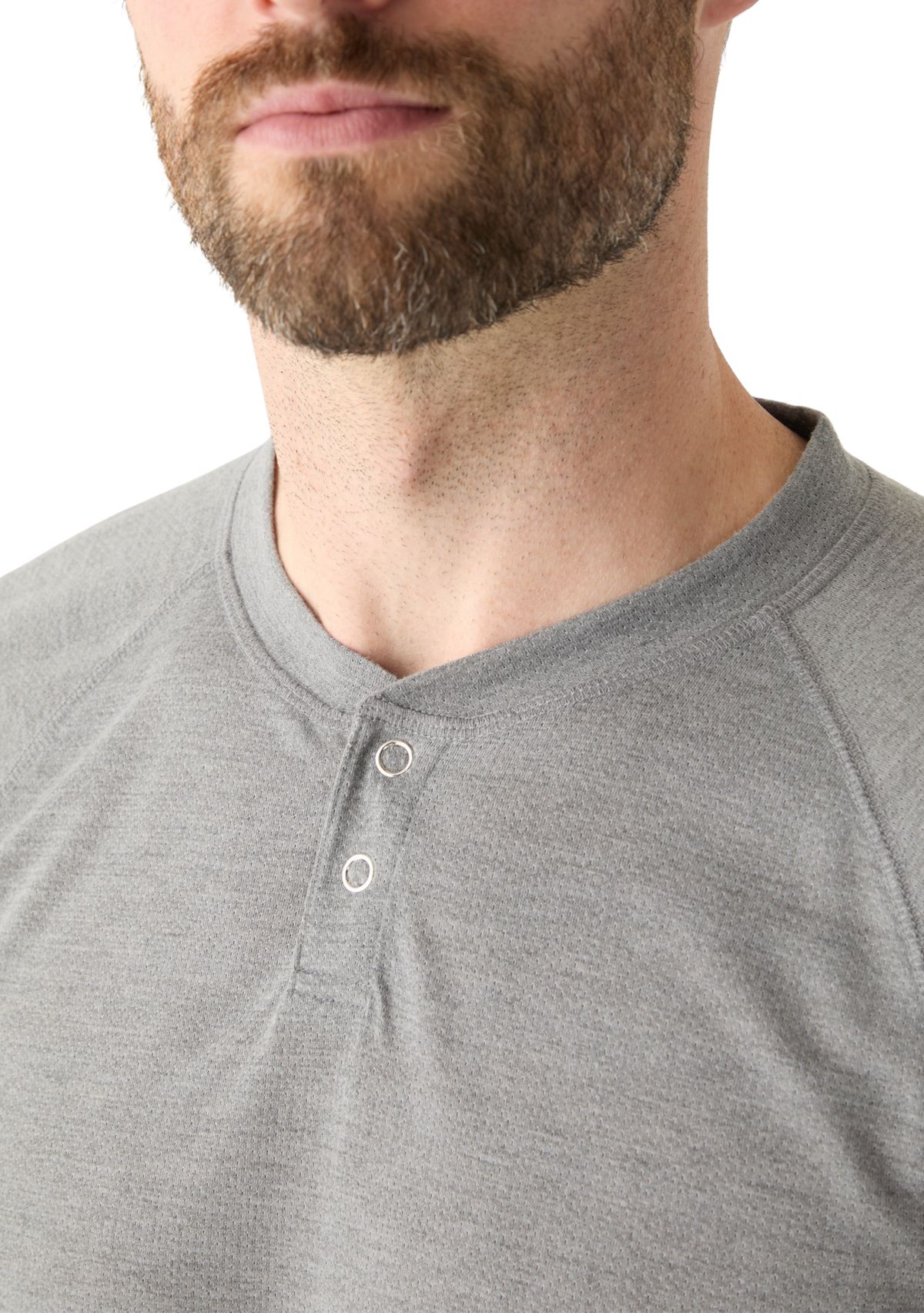 Textured Henley T-Shirt