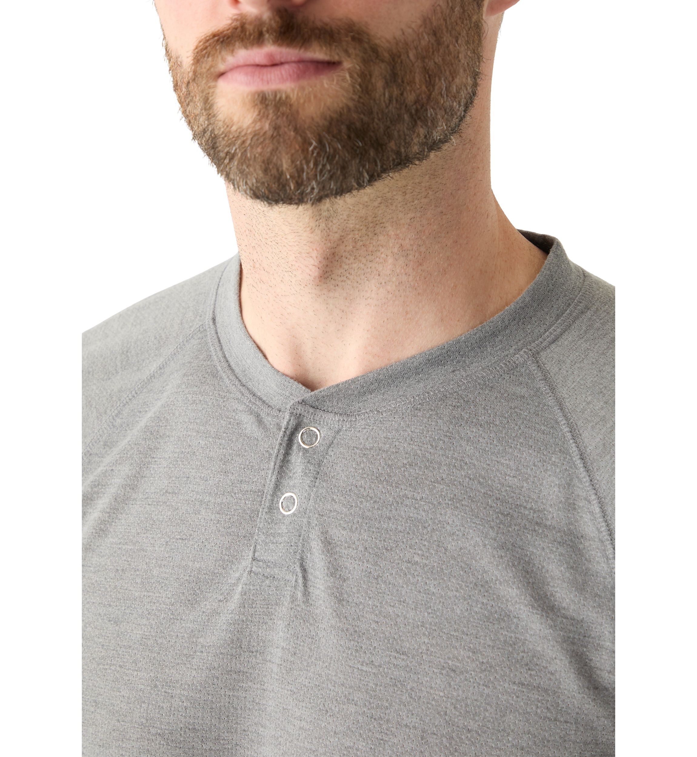 Textured Henley T-Shirt