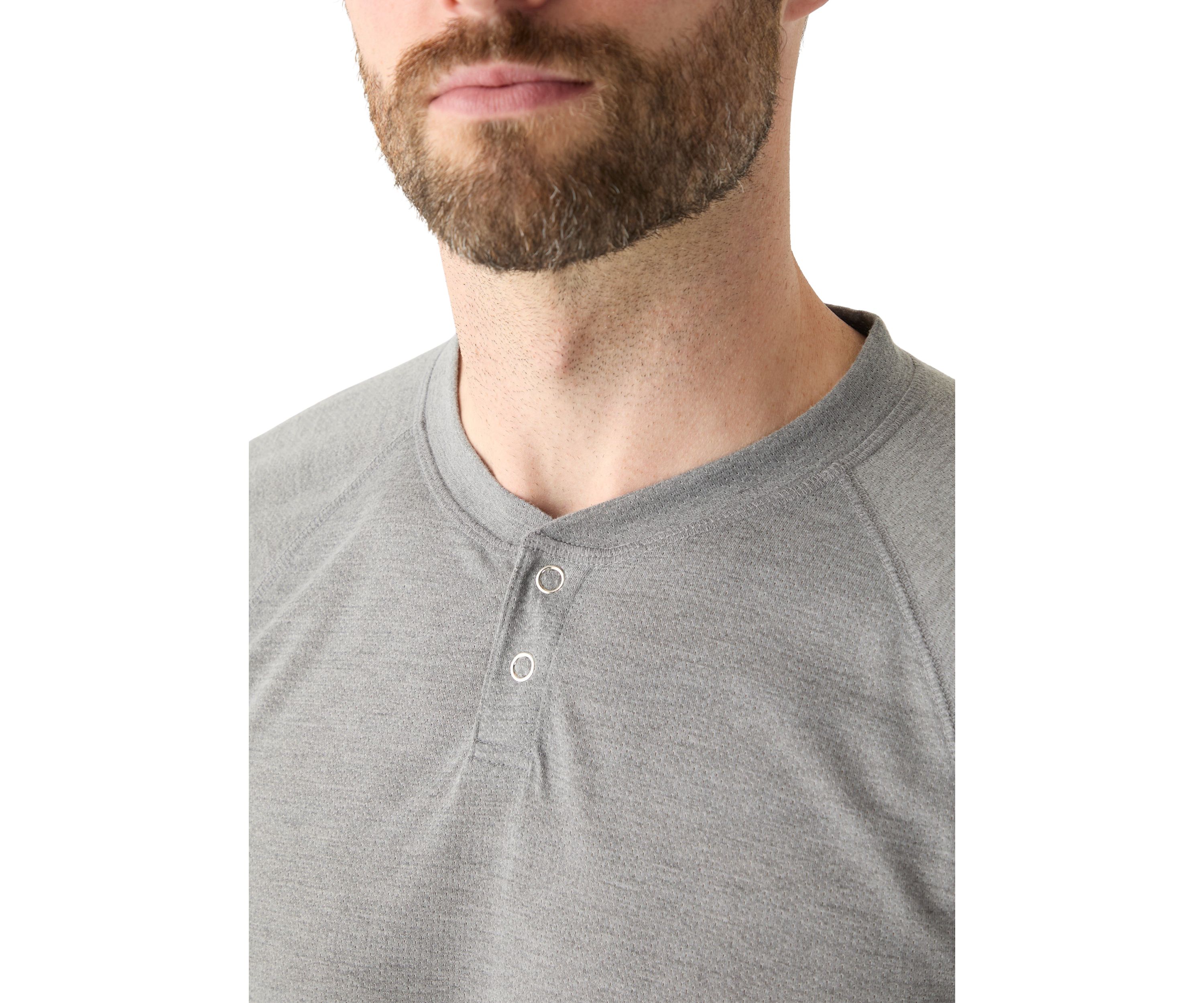 Textured Henley T-Shirt