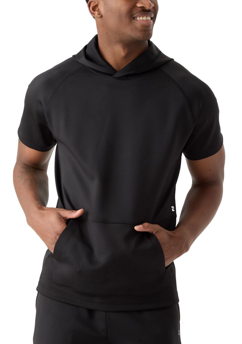 Armored Mesh Short Sleeve Hoodie