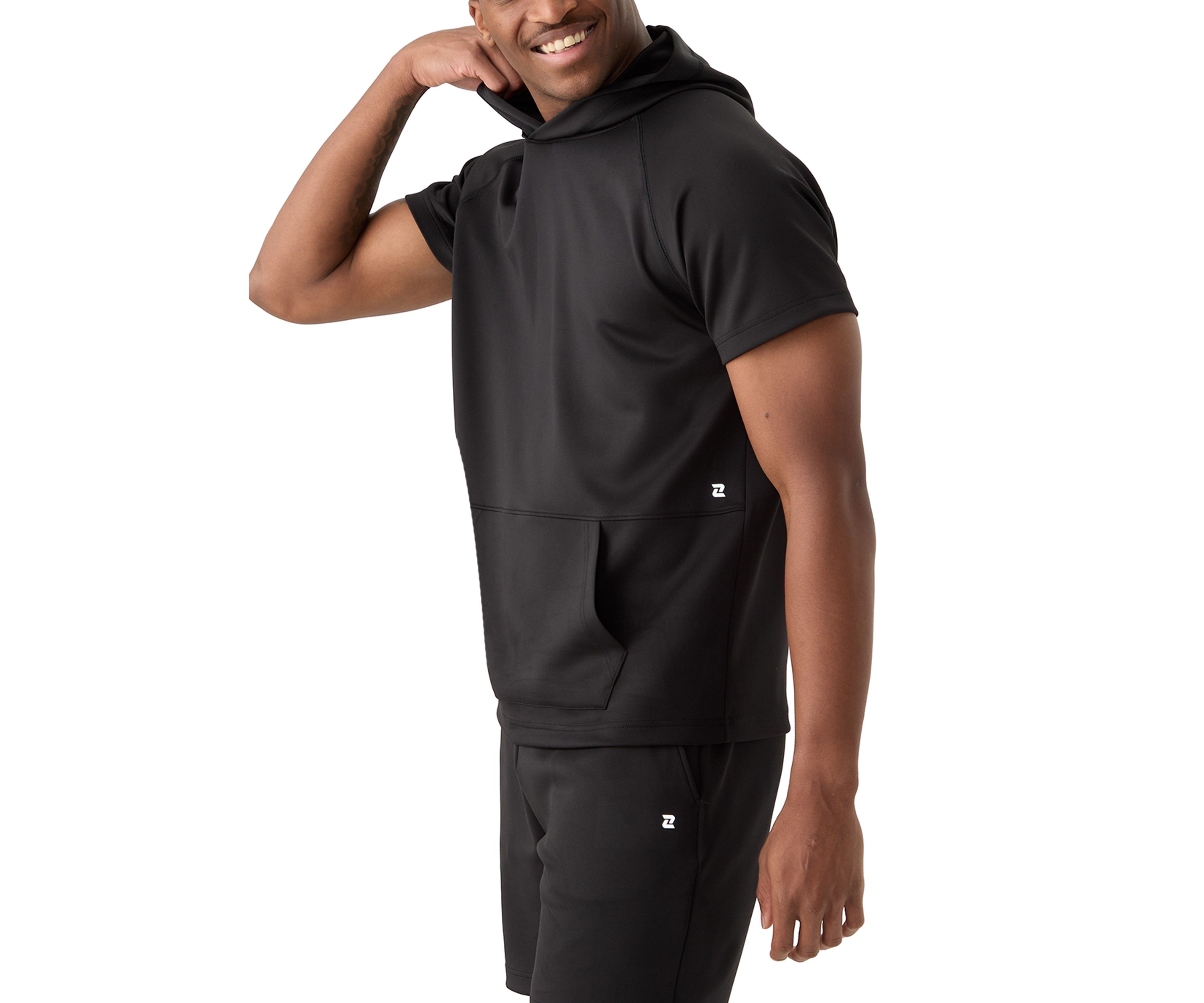 Armored Mesh Short Sleeve Hoodie