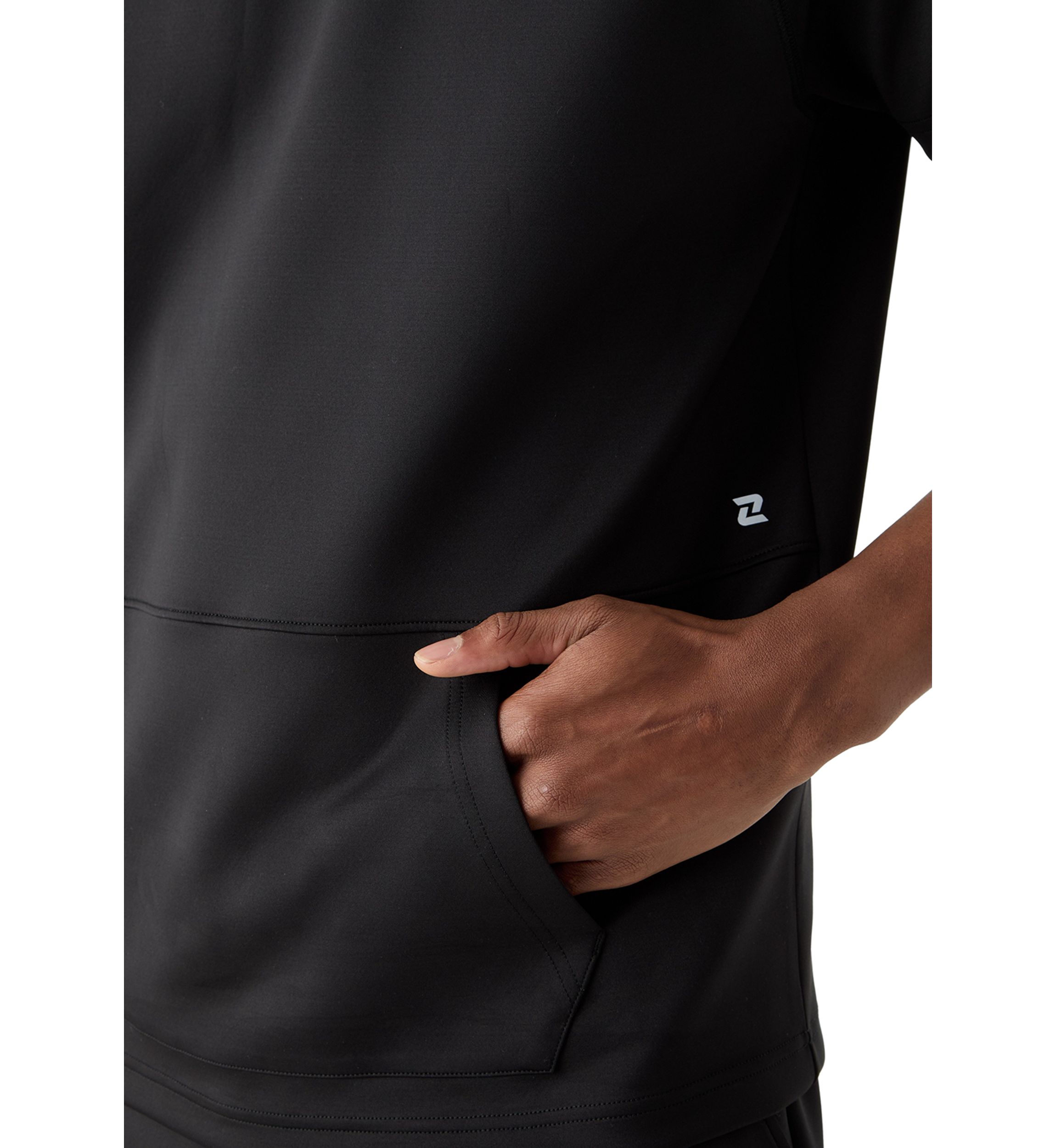 Armored Mesh Short Sleeve Hoodie