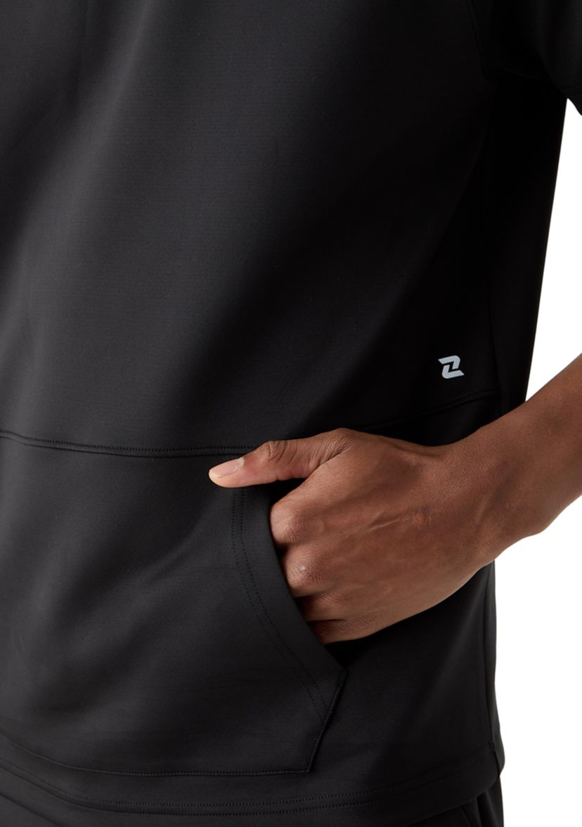 Armored Mesh Short Sleeve Hoodie