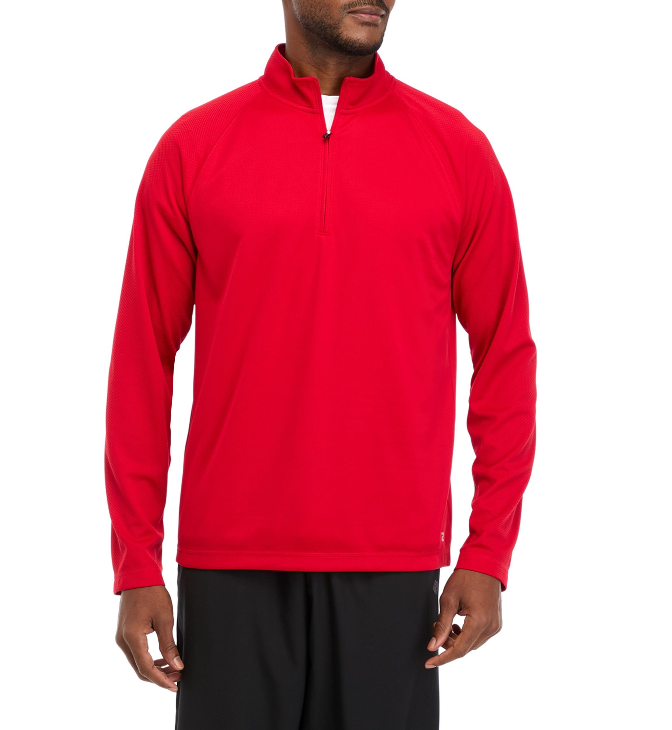 Honeycomb Quarter Zip Pullover